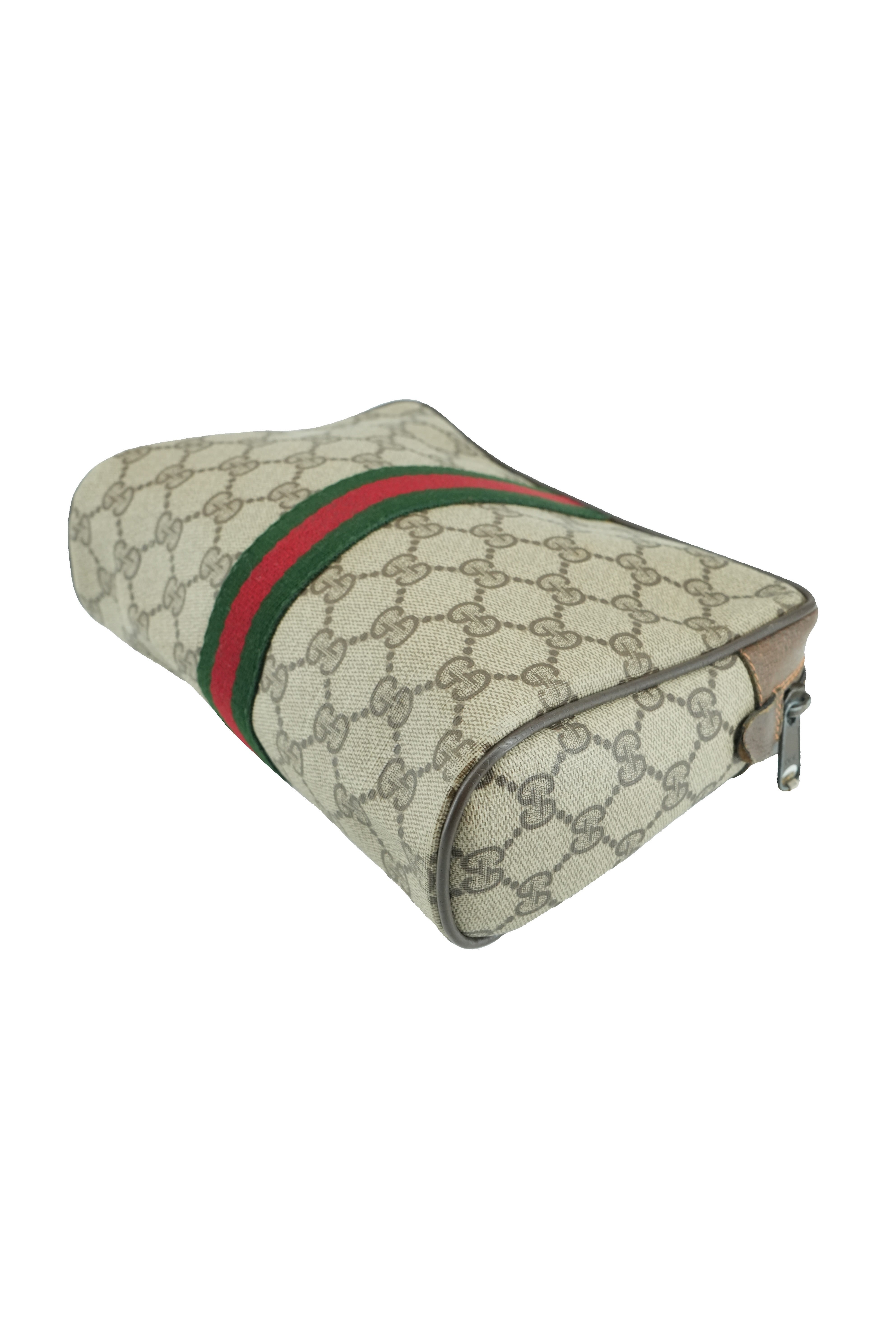 Gucci GG signature vintage Sherry line pouch 89-01-012