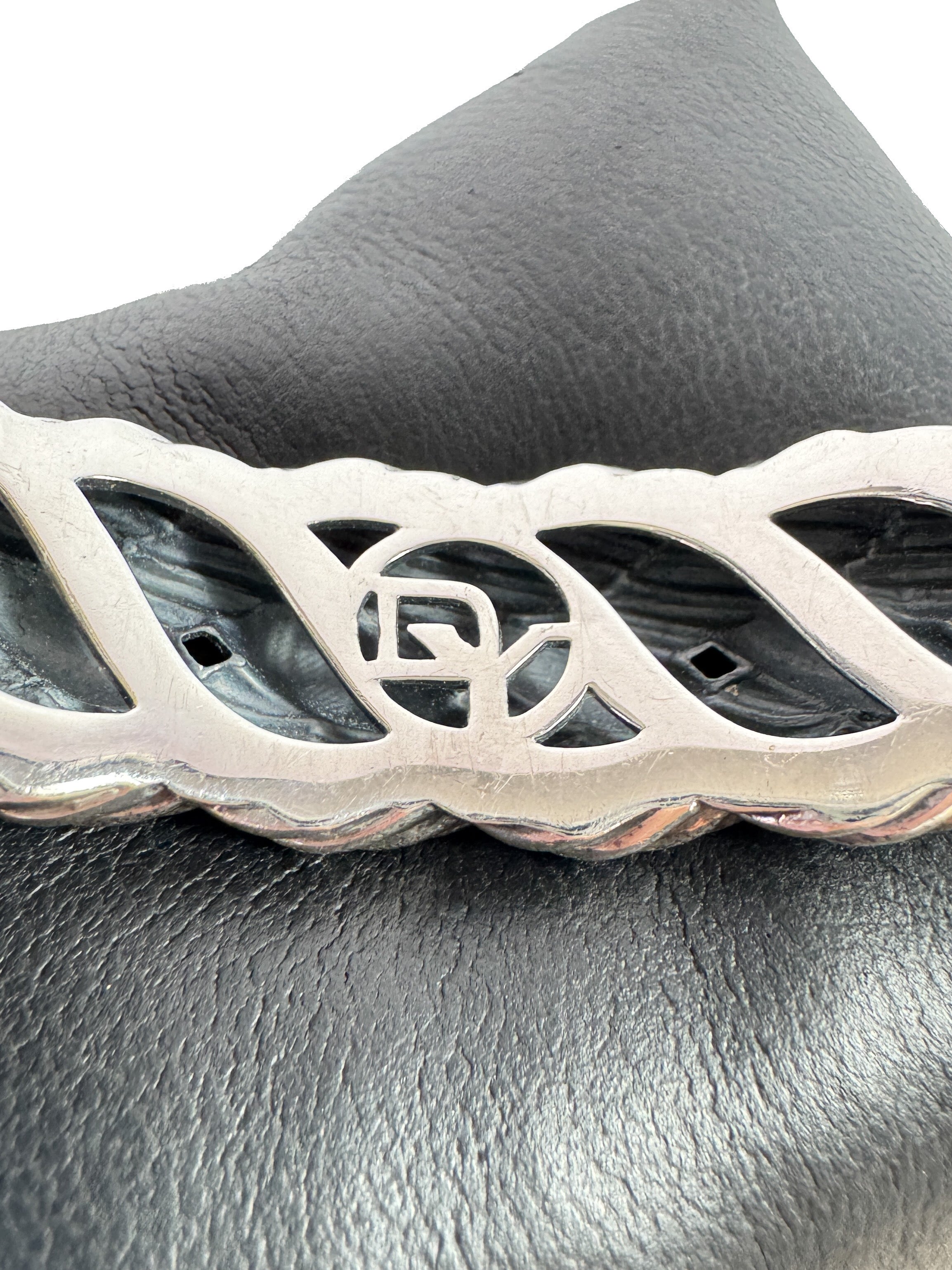 David Yurman sterling silver braided cable cuff