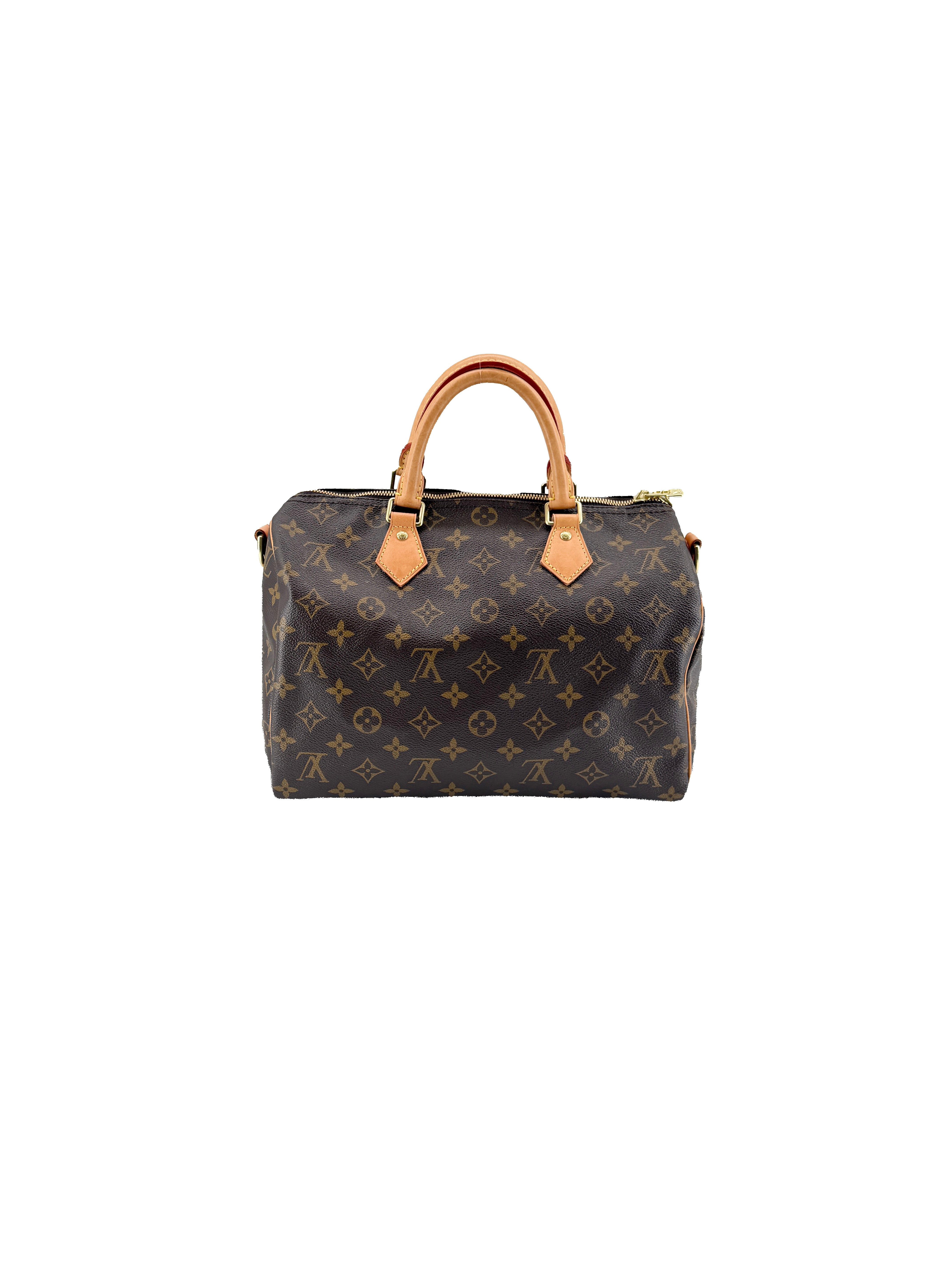 Louis Vuitton monogram Speedy 30 Bandouliere CT0251