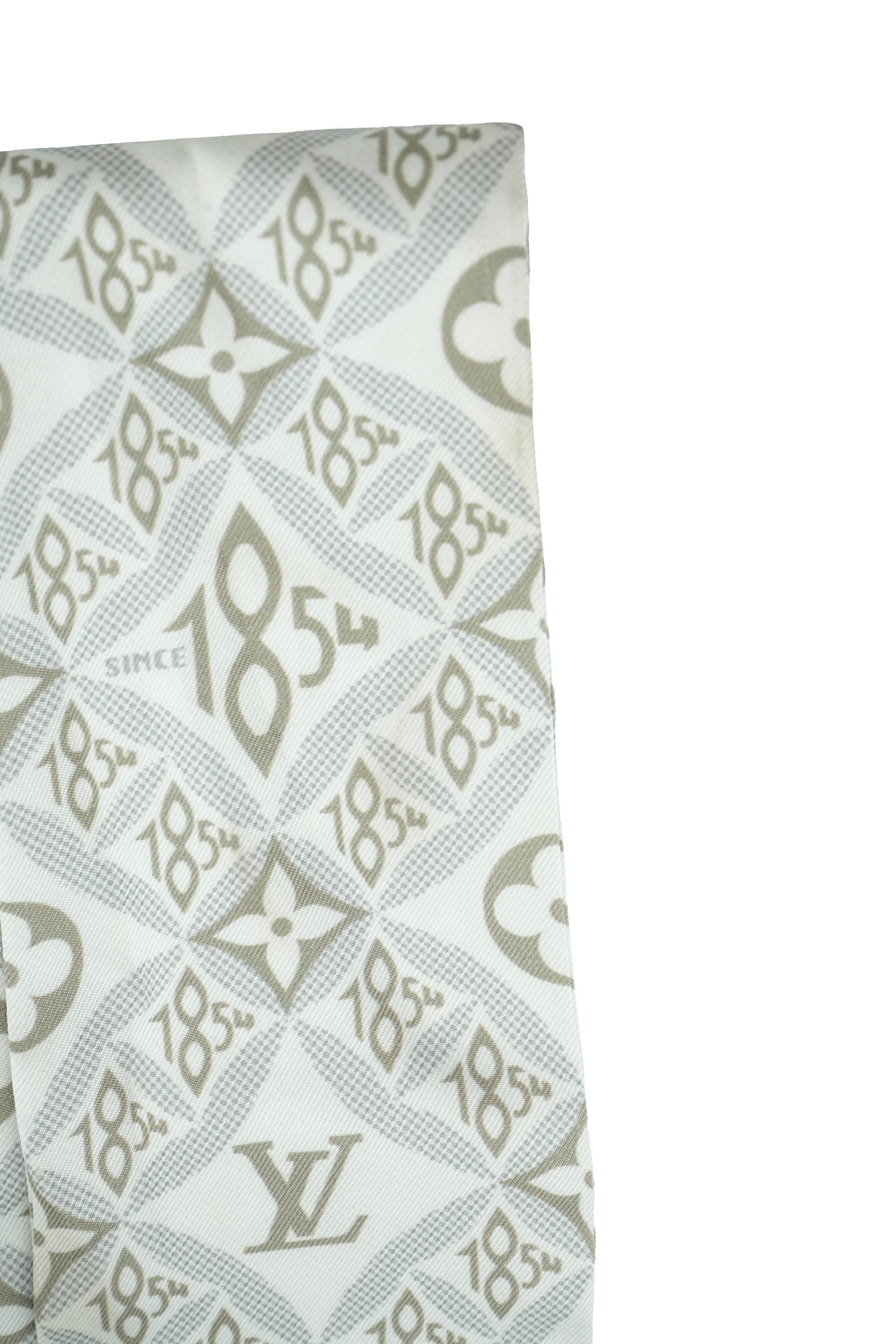 Louis Vuitton Since 1854 white/gray bandeau FF1221