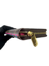 Louis Vuitton Monogram 2020 Christmas Animation Zippy Wallet Pivoine CA3200