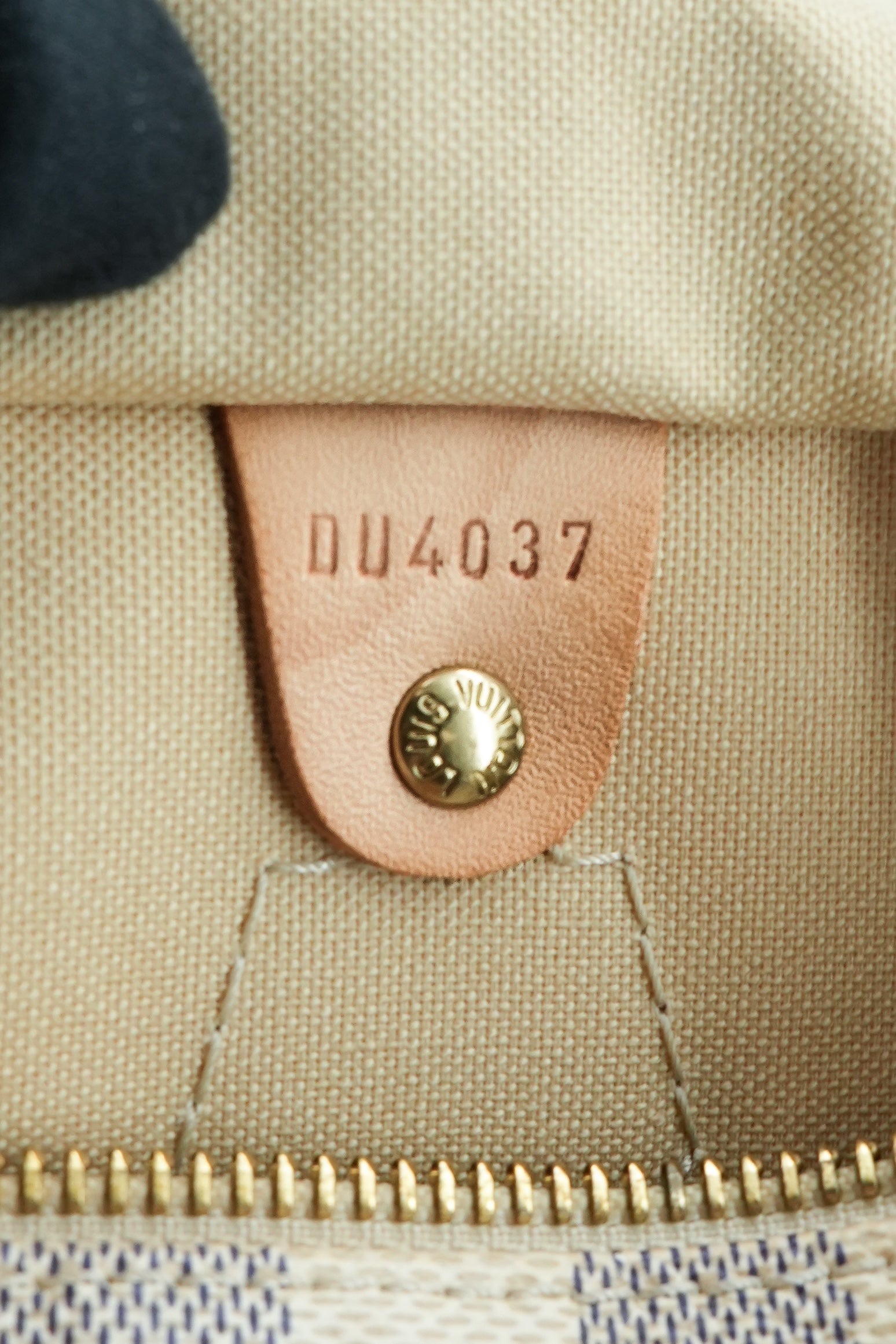 Louis Vuitton damier azur Speedy 30 DU4037
