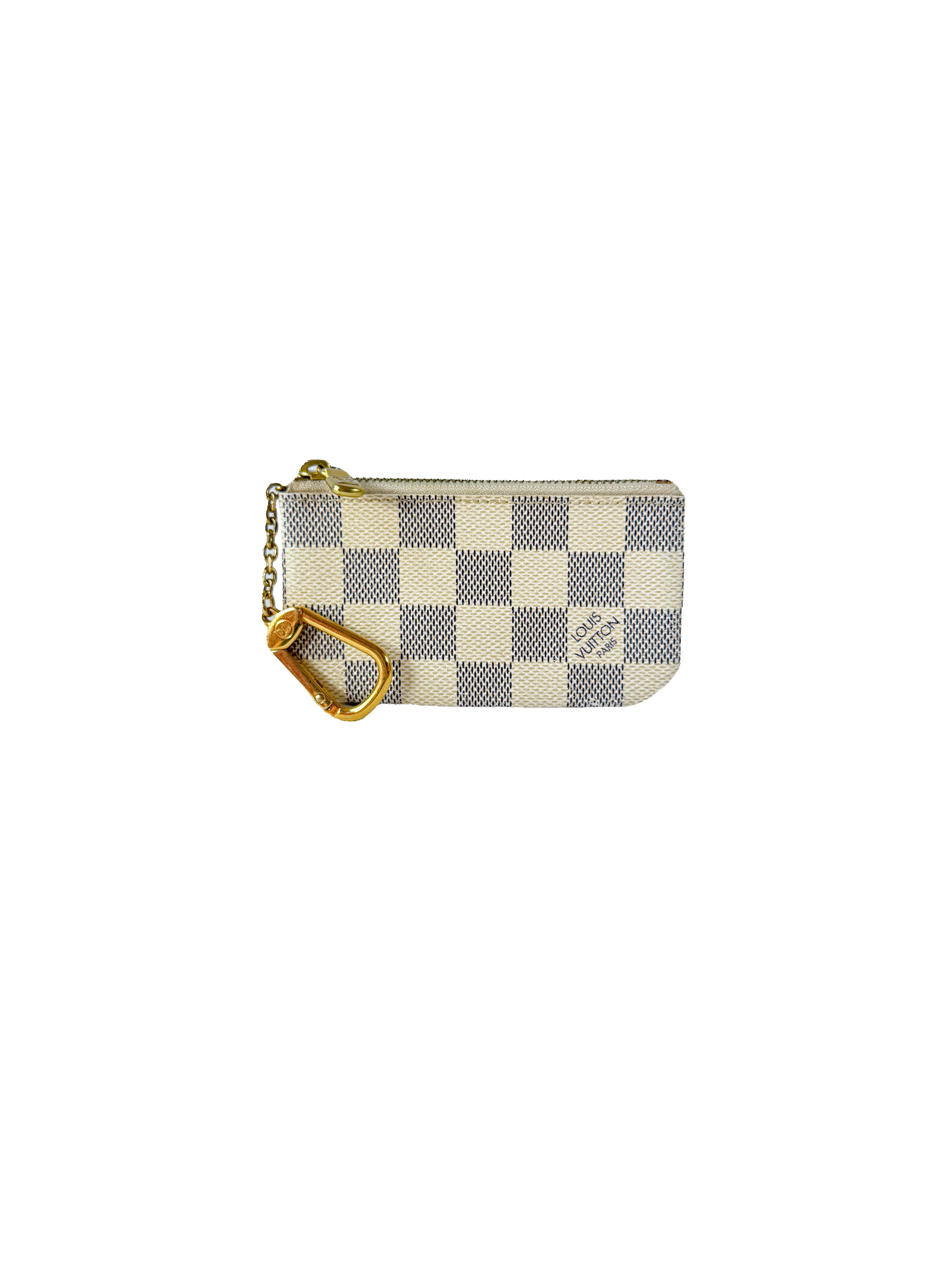 Louis Vuitton damier azur key pouch CA0191