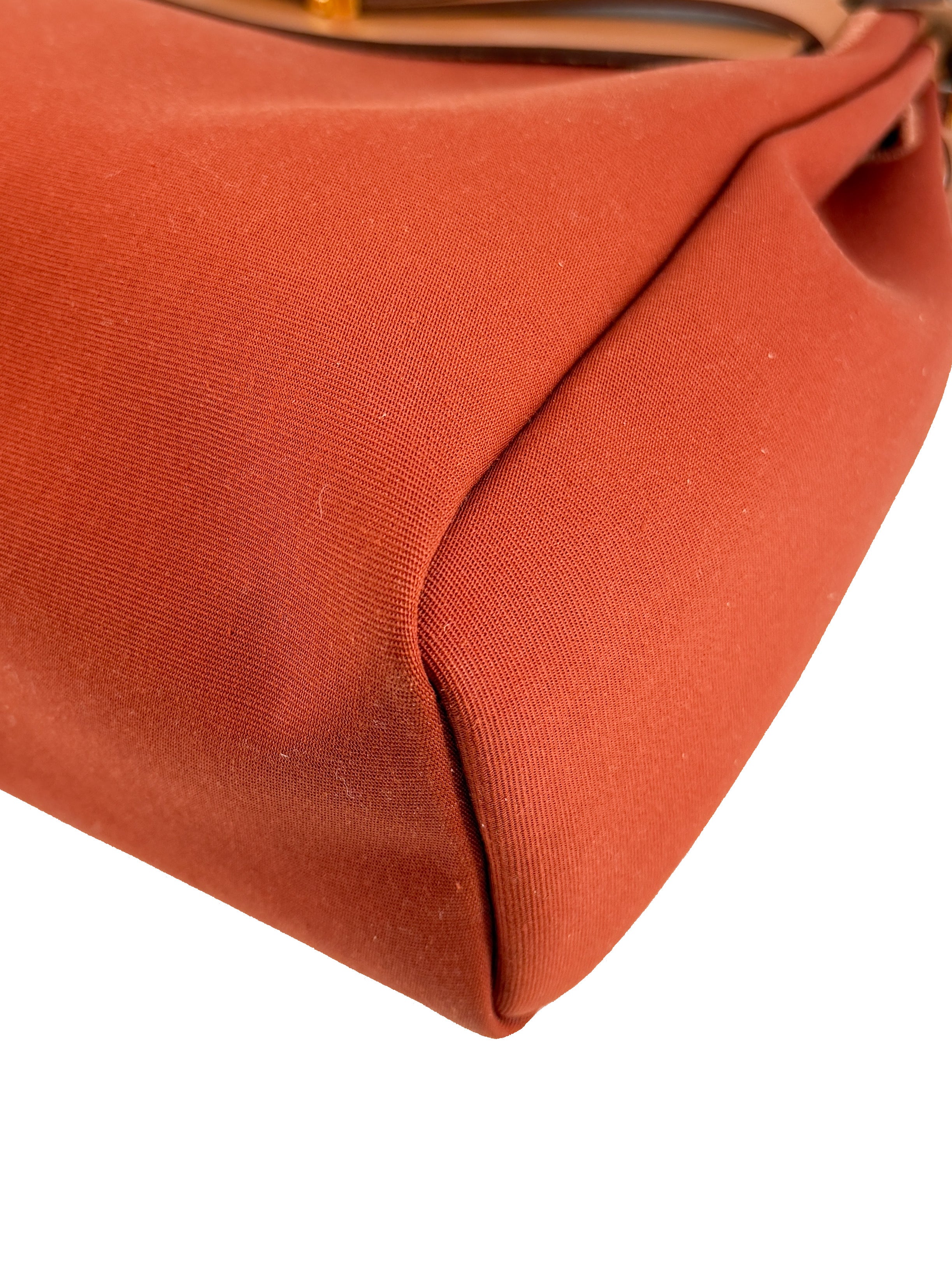 Hermès Herbag Zip 31 Rust U TS 011 AU