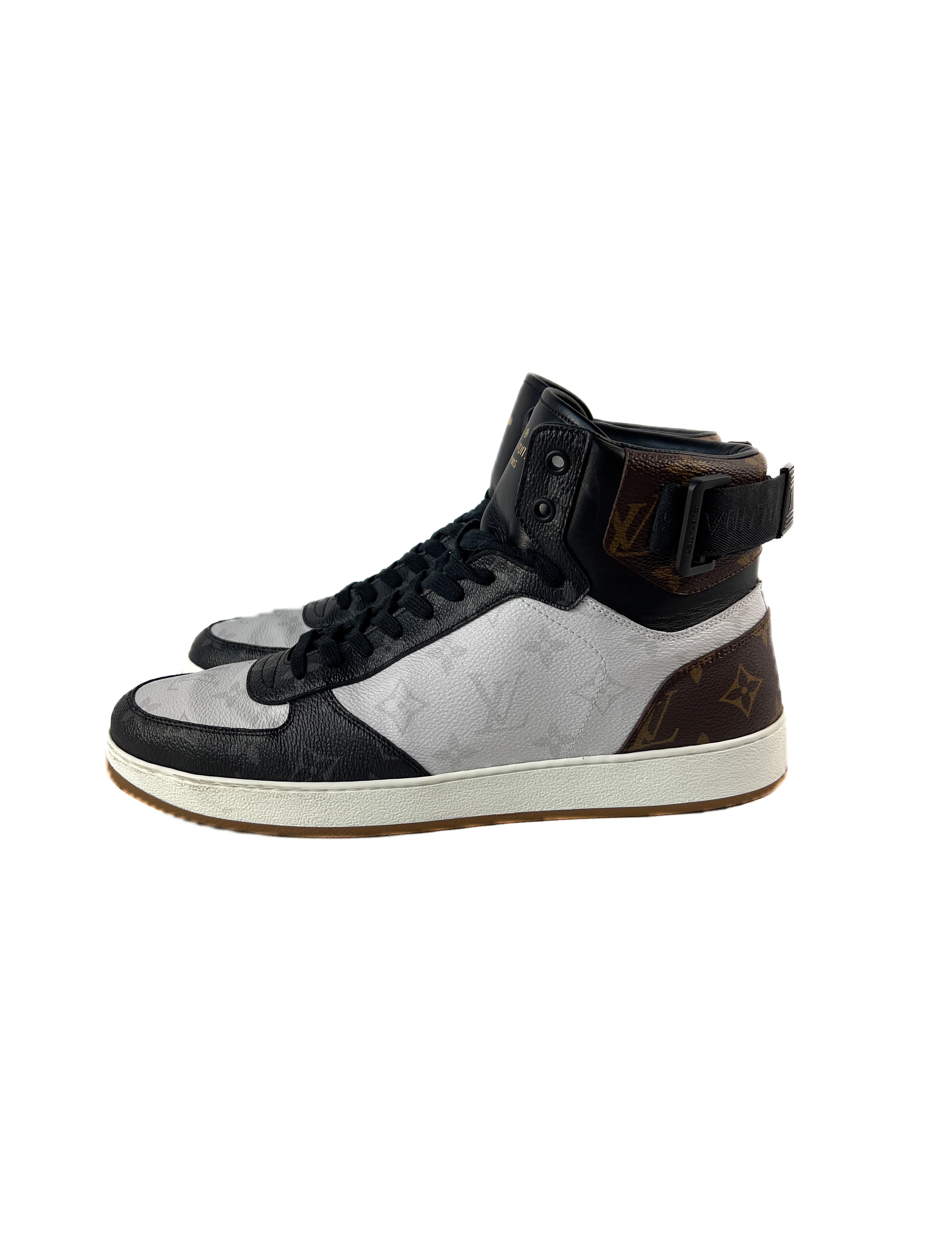 Louis Vuitton Rivoli high top sneakers size 8.5 mens/10.5 womens MS016