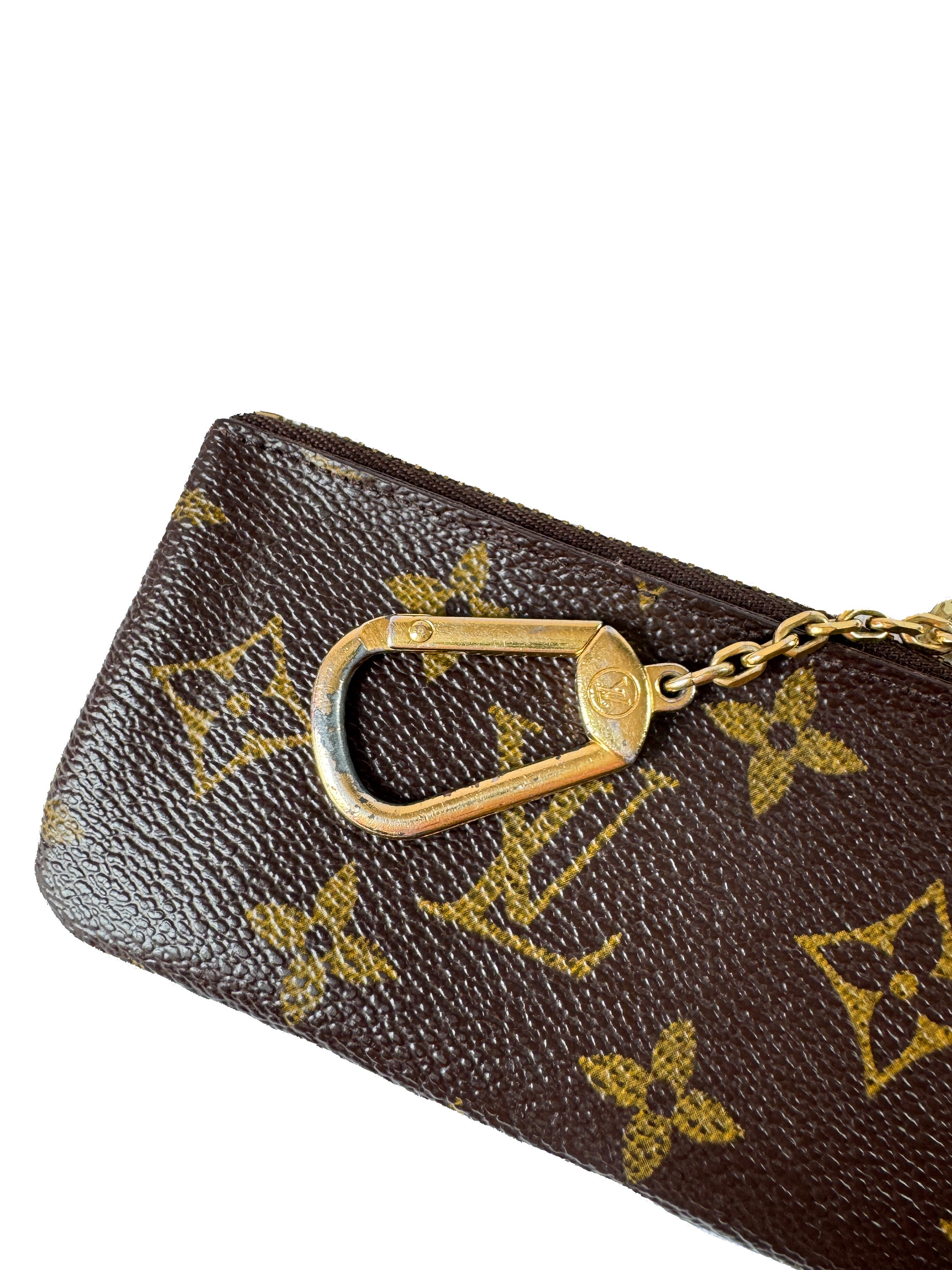 Louis Vuitton monogram key cles pouch SD1021