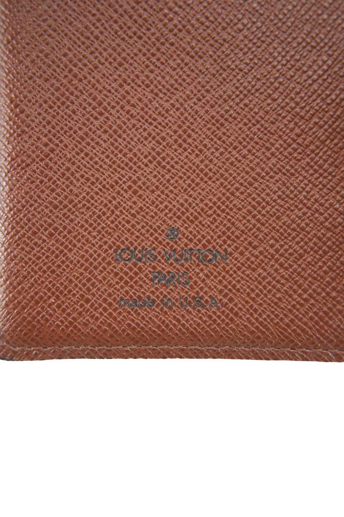 Louis Vuitton monogram small ring Agenda PM SD0012