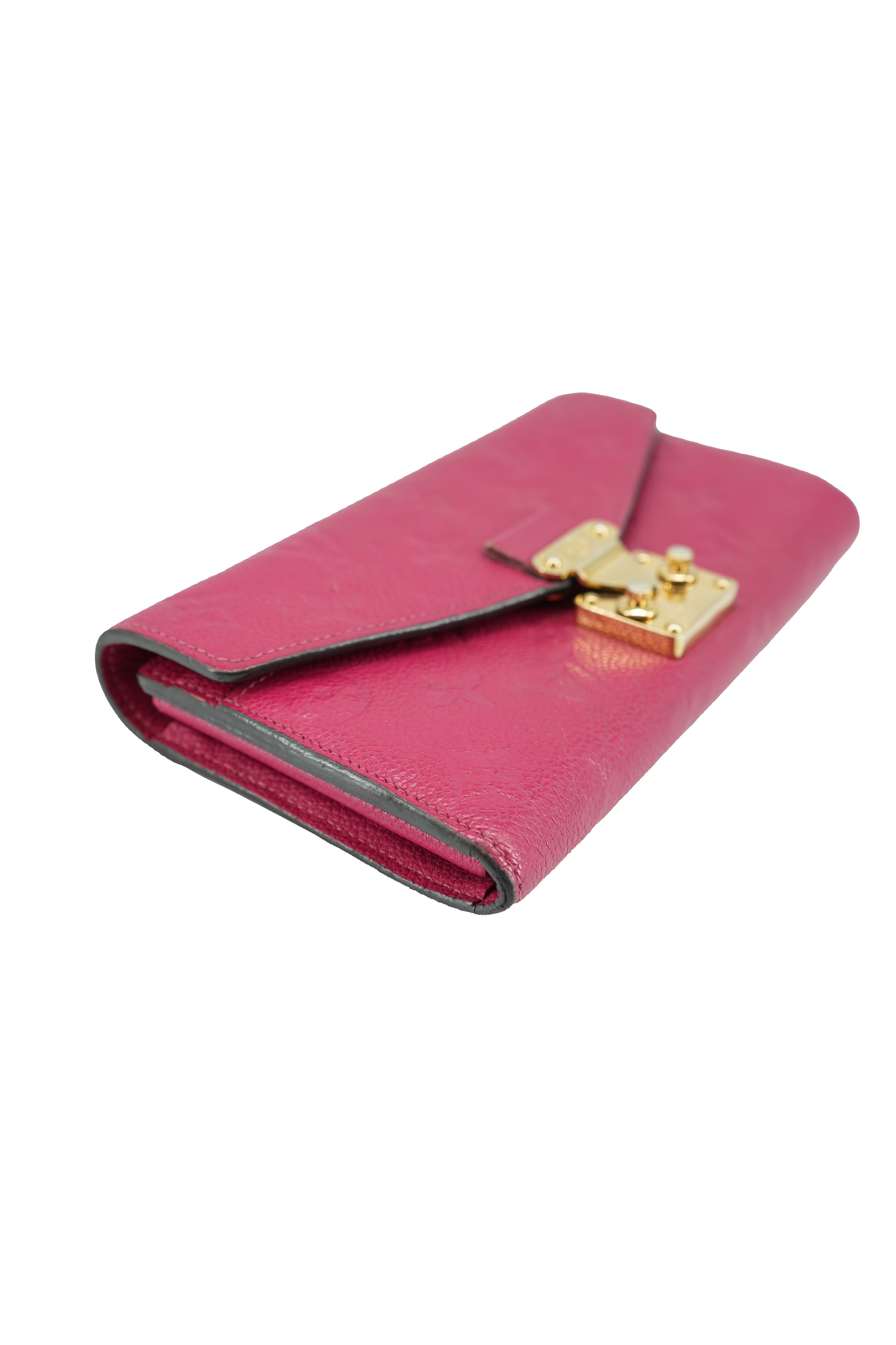 Louis Vuitton monogram empreinte Metis wallet CA0198