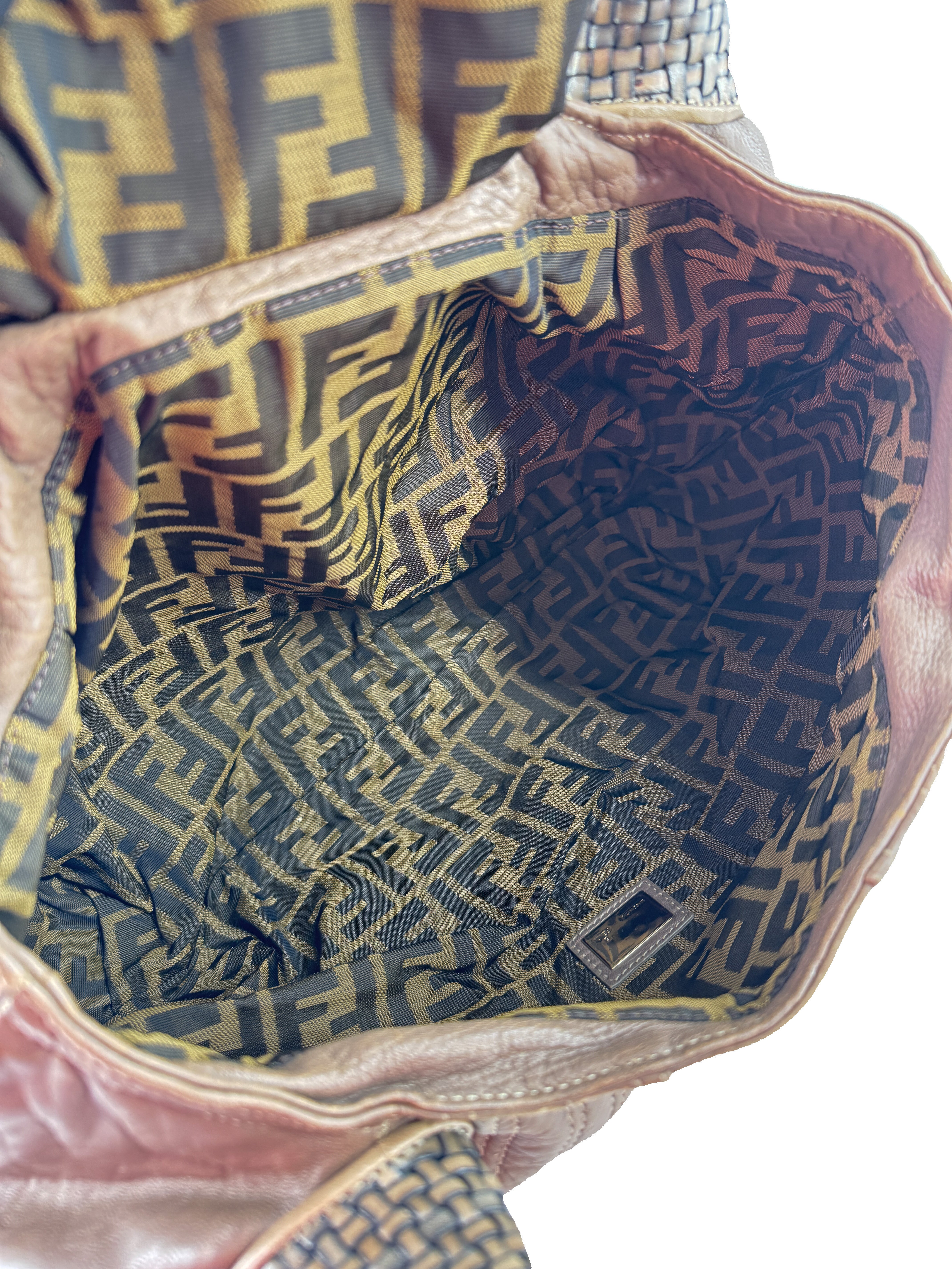 Fendi nappa leather Spy taupe 2415-8BR511-RQ1-089