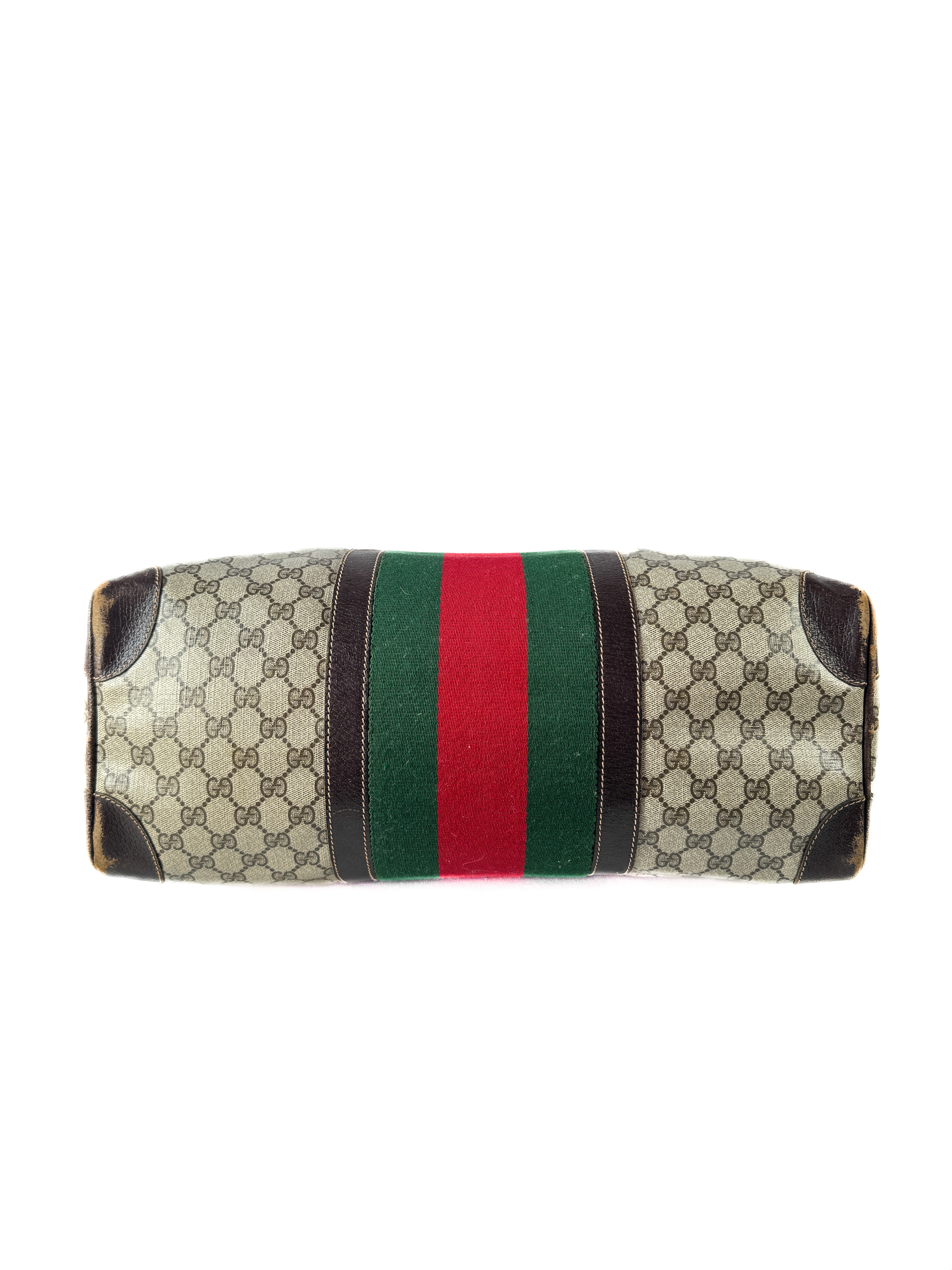 Gucci Supreme 1980s signature mini duffle bag