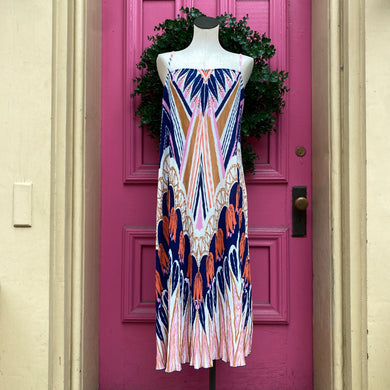 Anthropologie multicolor tank dress size XL