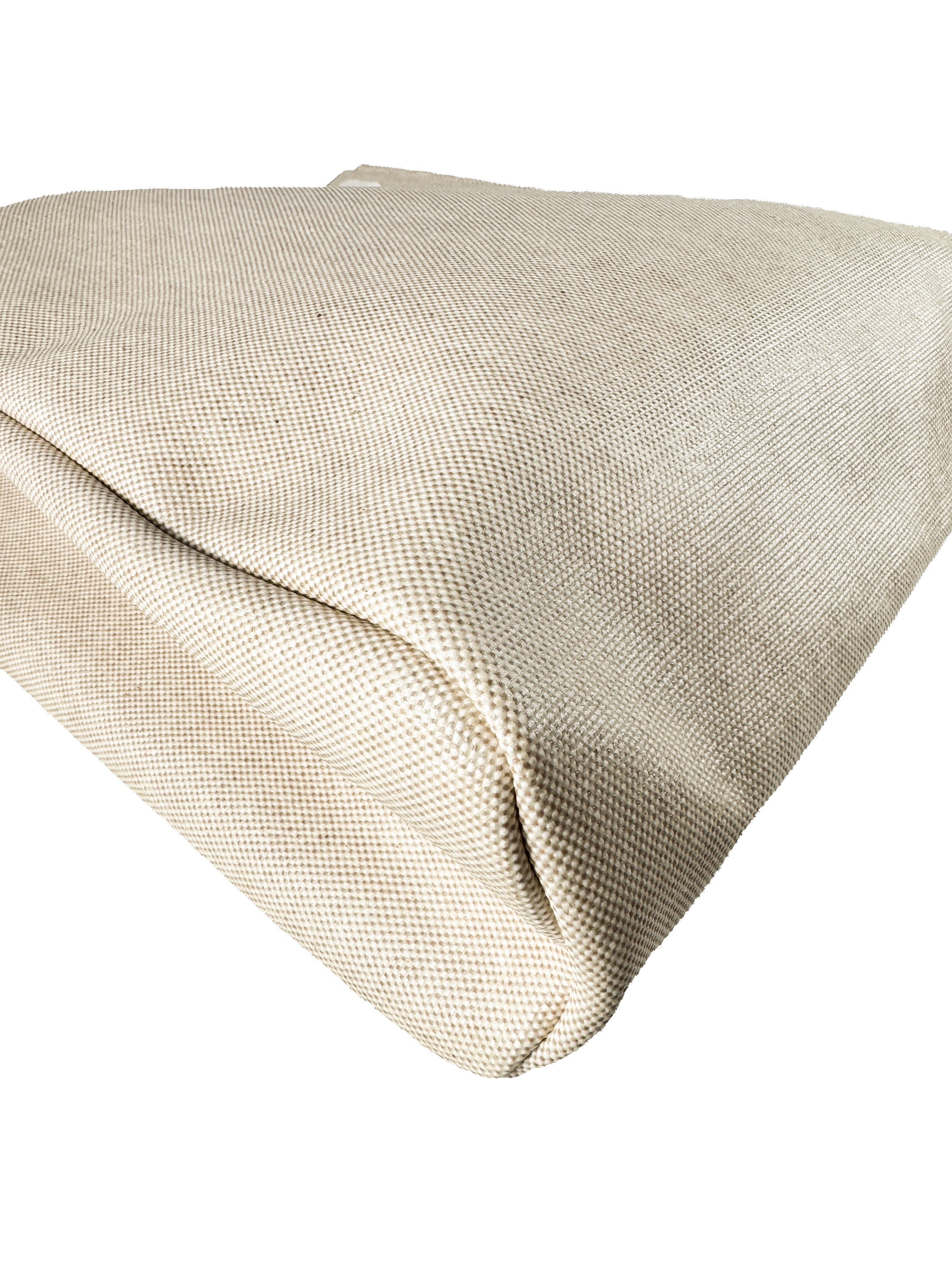 Hermès herbag toile backpack w/ large shell (square E, 2001)