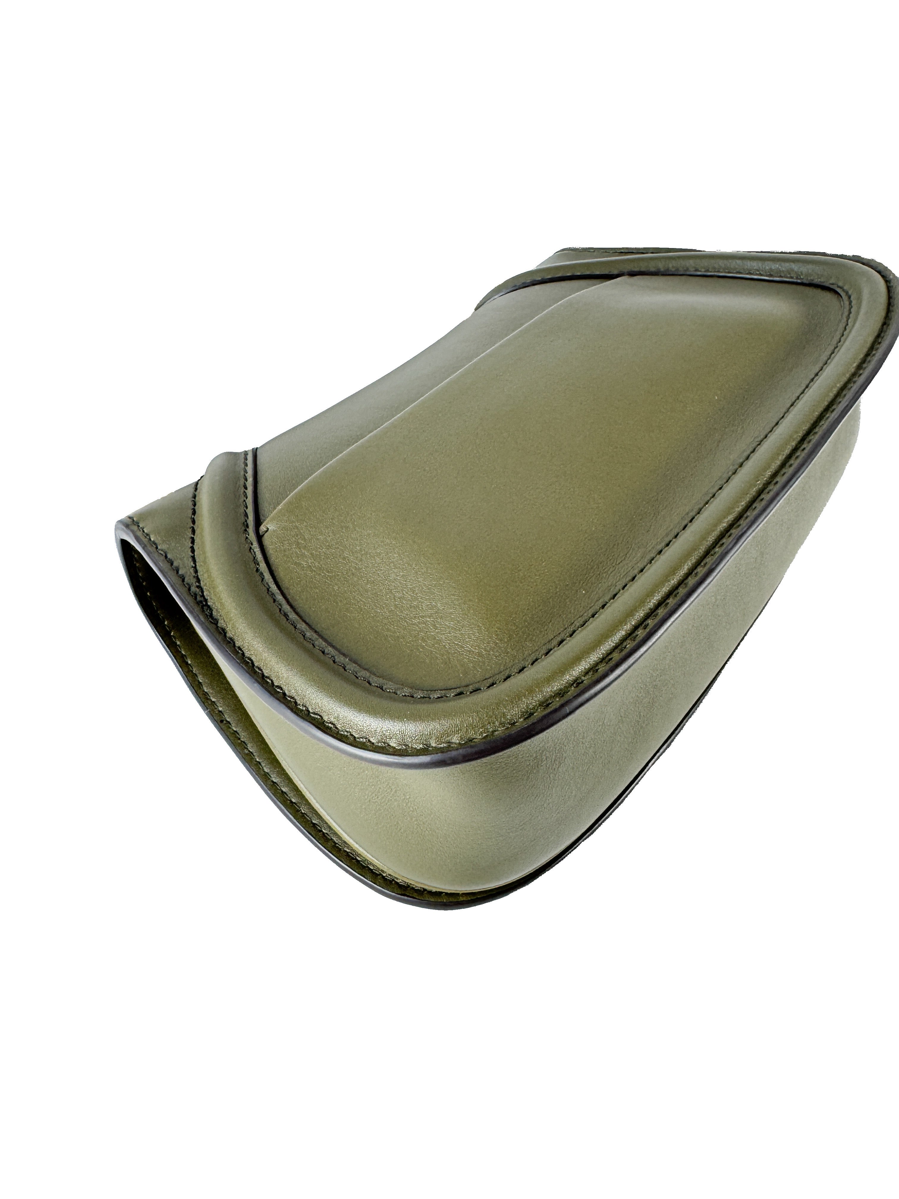 Gucci olive green Blondie medium 815714-520981