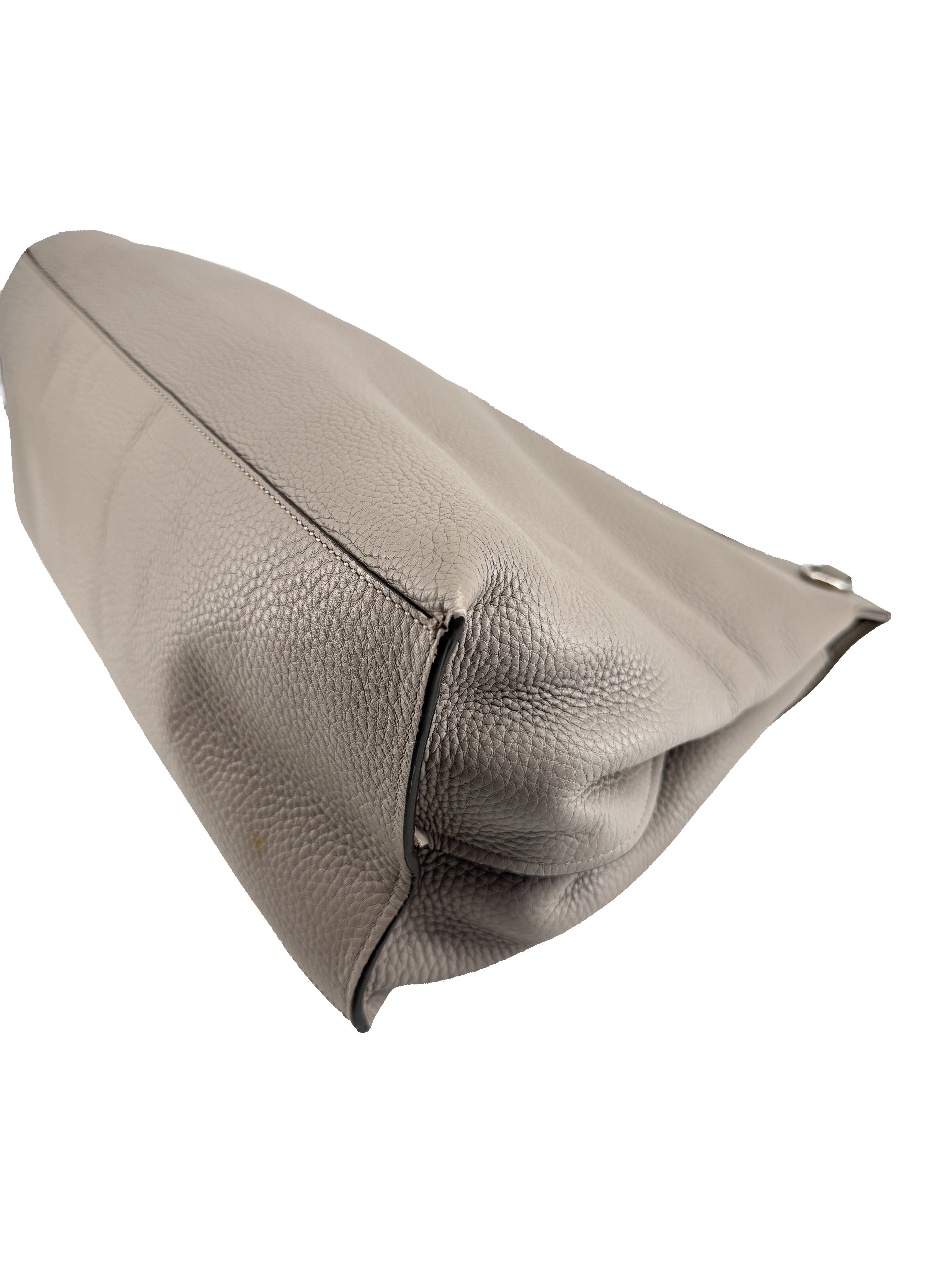 Gucci gray Bamboo daily top handle 370830002123 370830002123