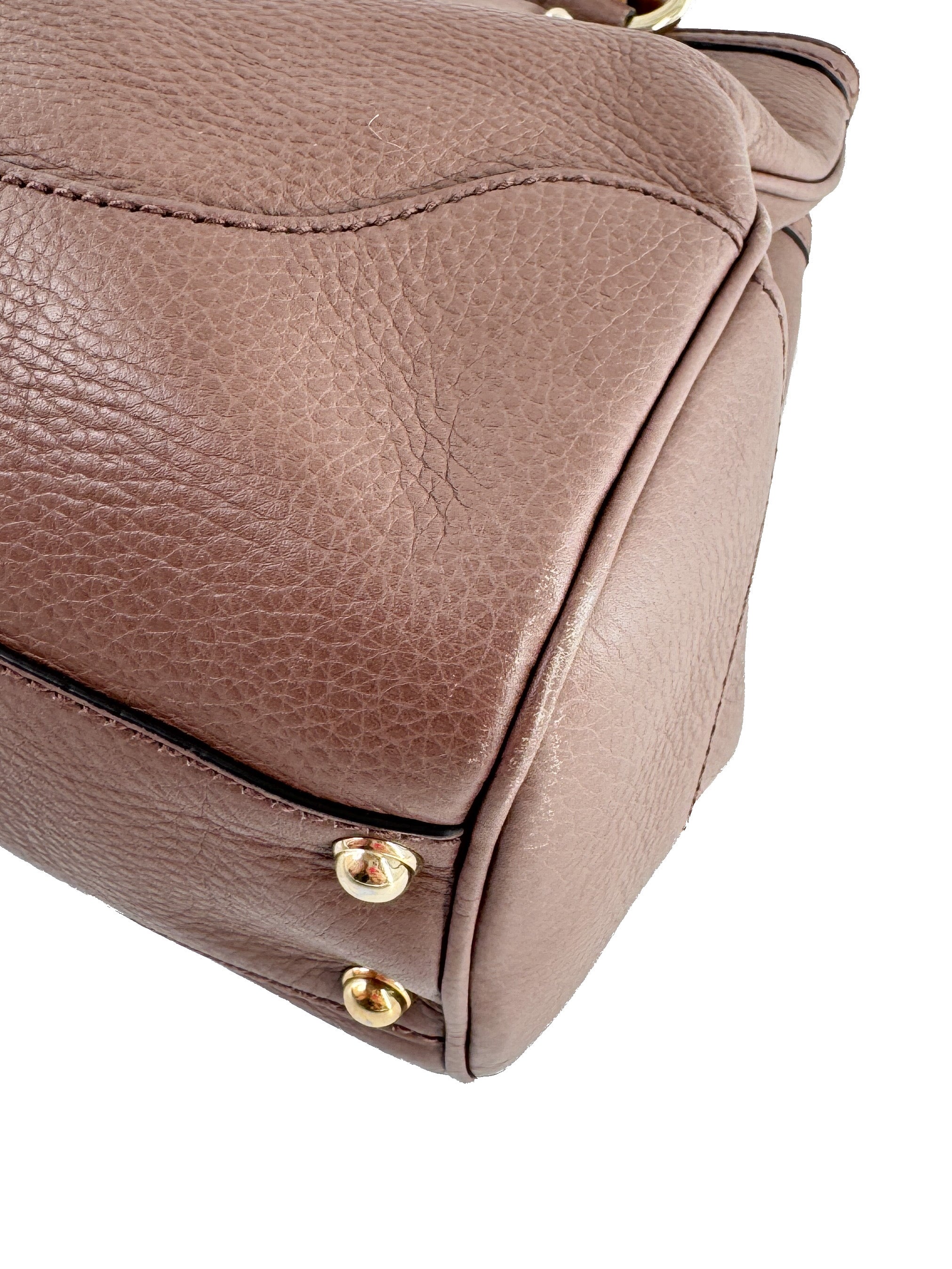 Gucci mauve Diana bamboo shopper 308360 520981