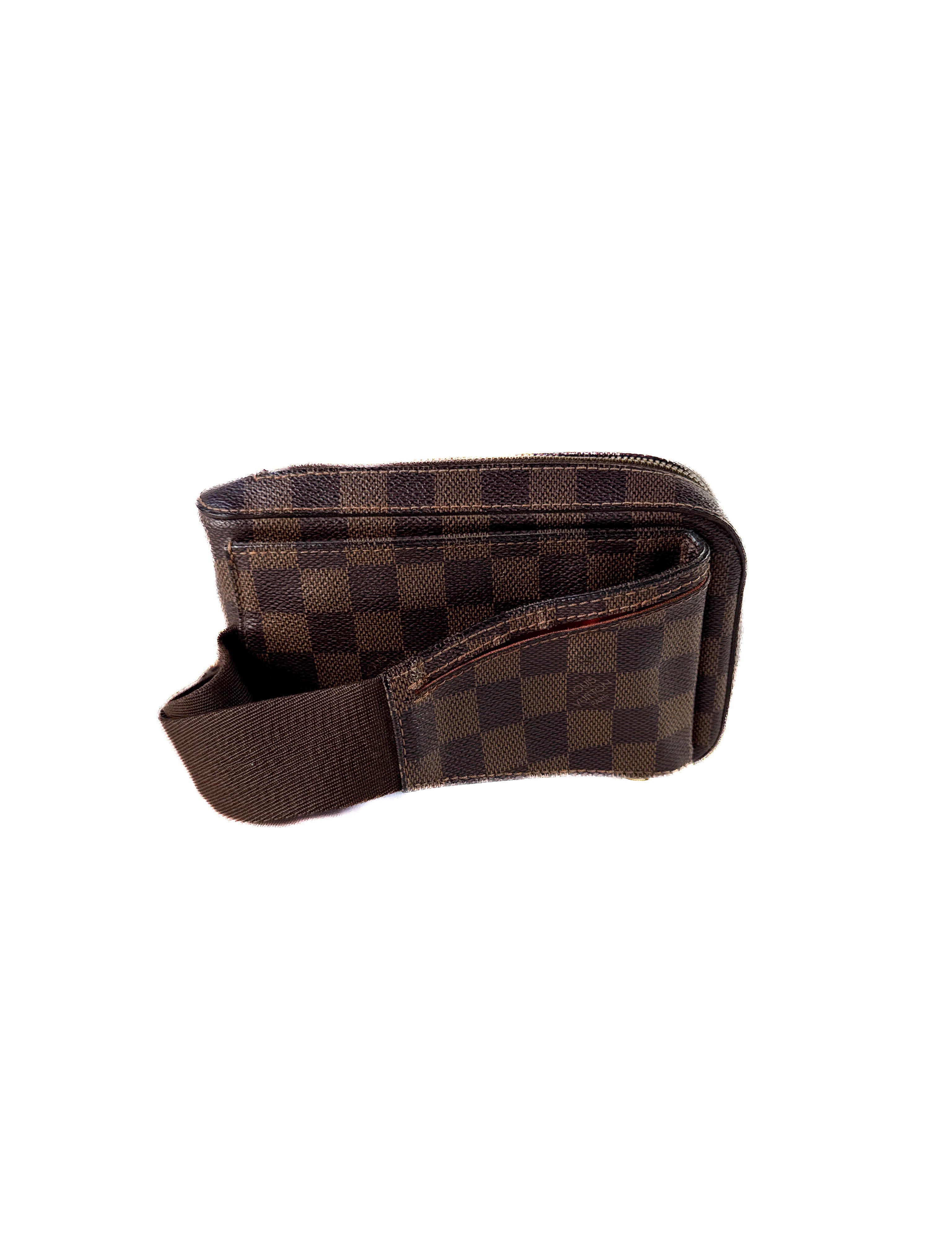 Louis Vuitton damier ebene Geronimos bum bag CA1000