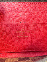 Louis Vuitton damier ebene Clemence wallet SF0281