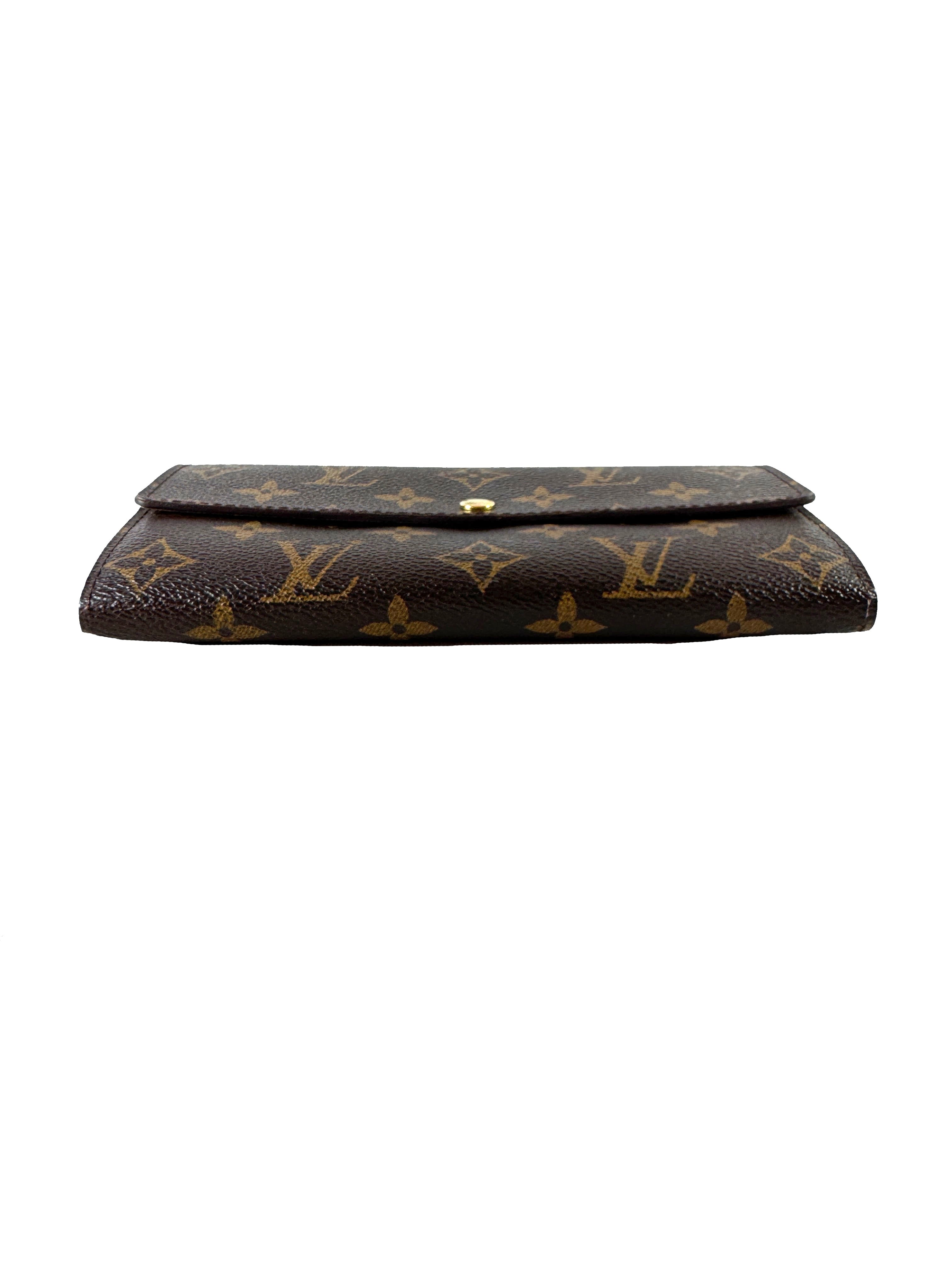 Louis Vuitton monogram Sarah Fleuri wallet CA1180