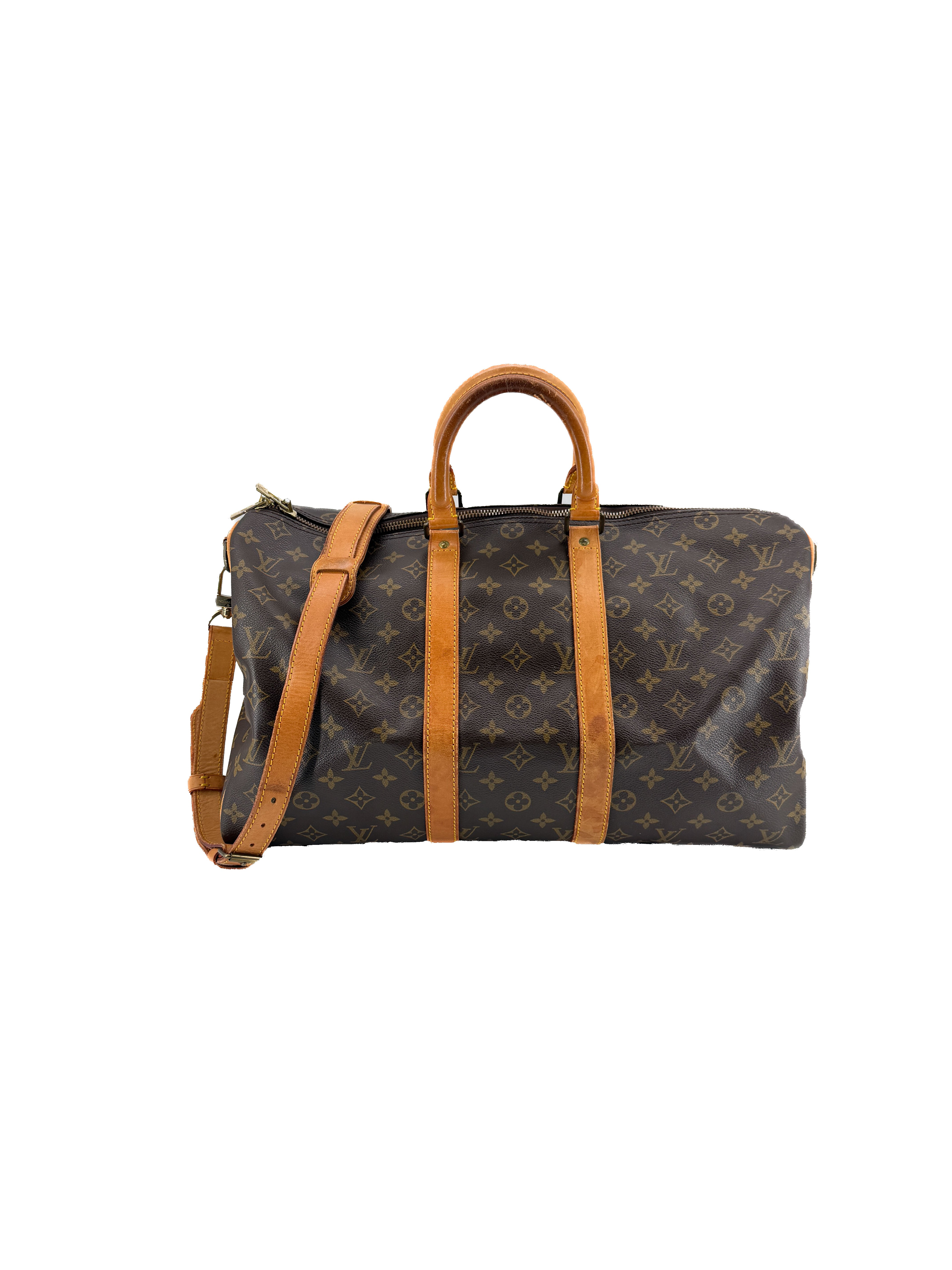 Louis Vuitton monogram Keepall 45 bandouliere V.I. 0990