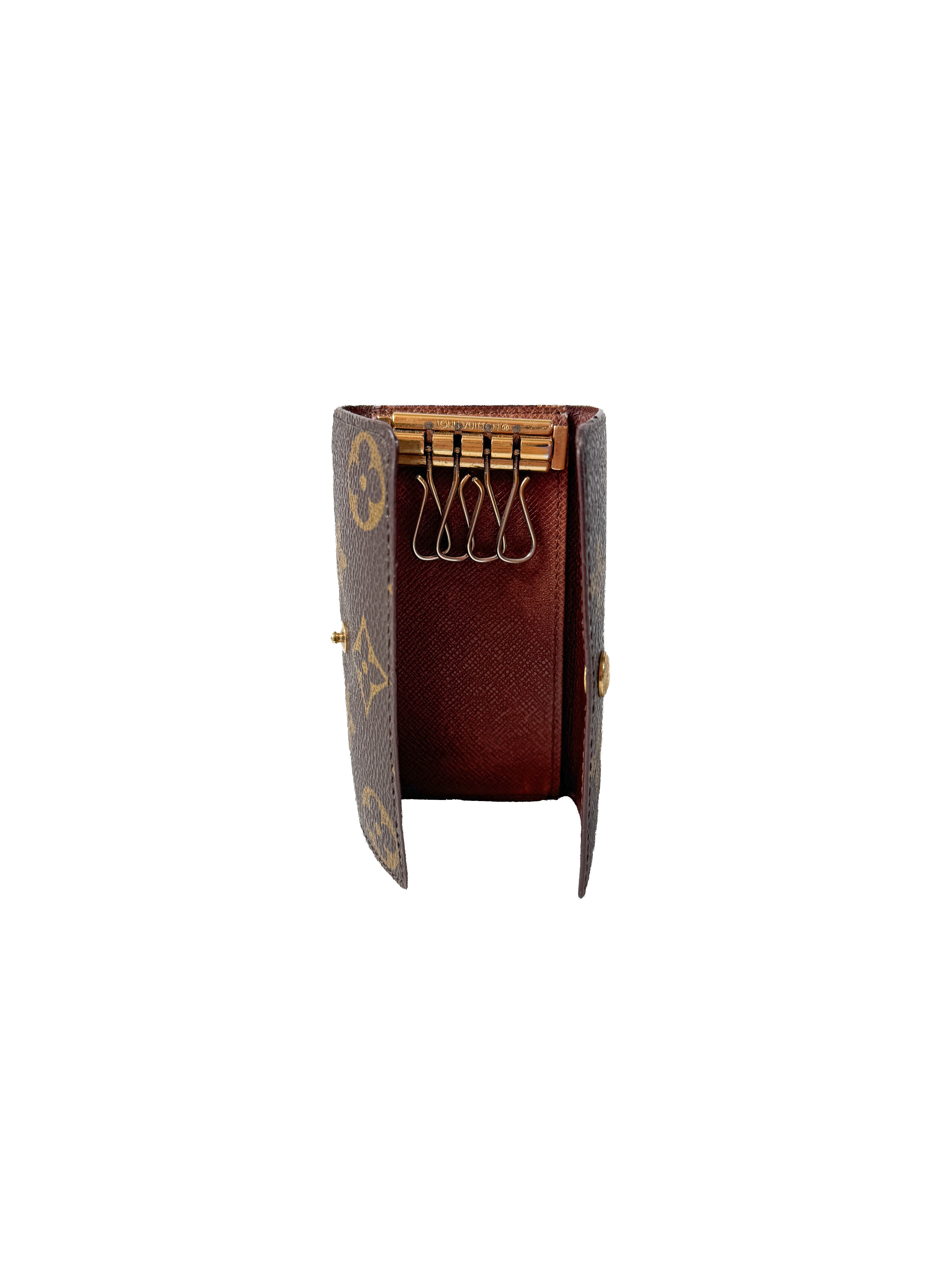 Louis Vuitton monogram 4 key holder RA1904