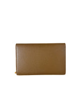 Saint Laurent taupe uptown chain wallet GNC607788 0722
