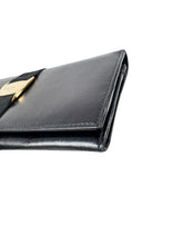 Salvatore Ferragamo black leather vintage Vera wallet  22 3059