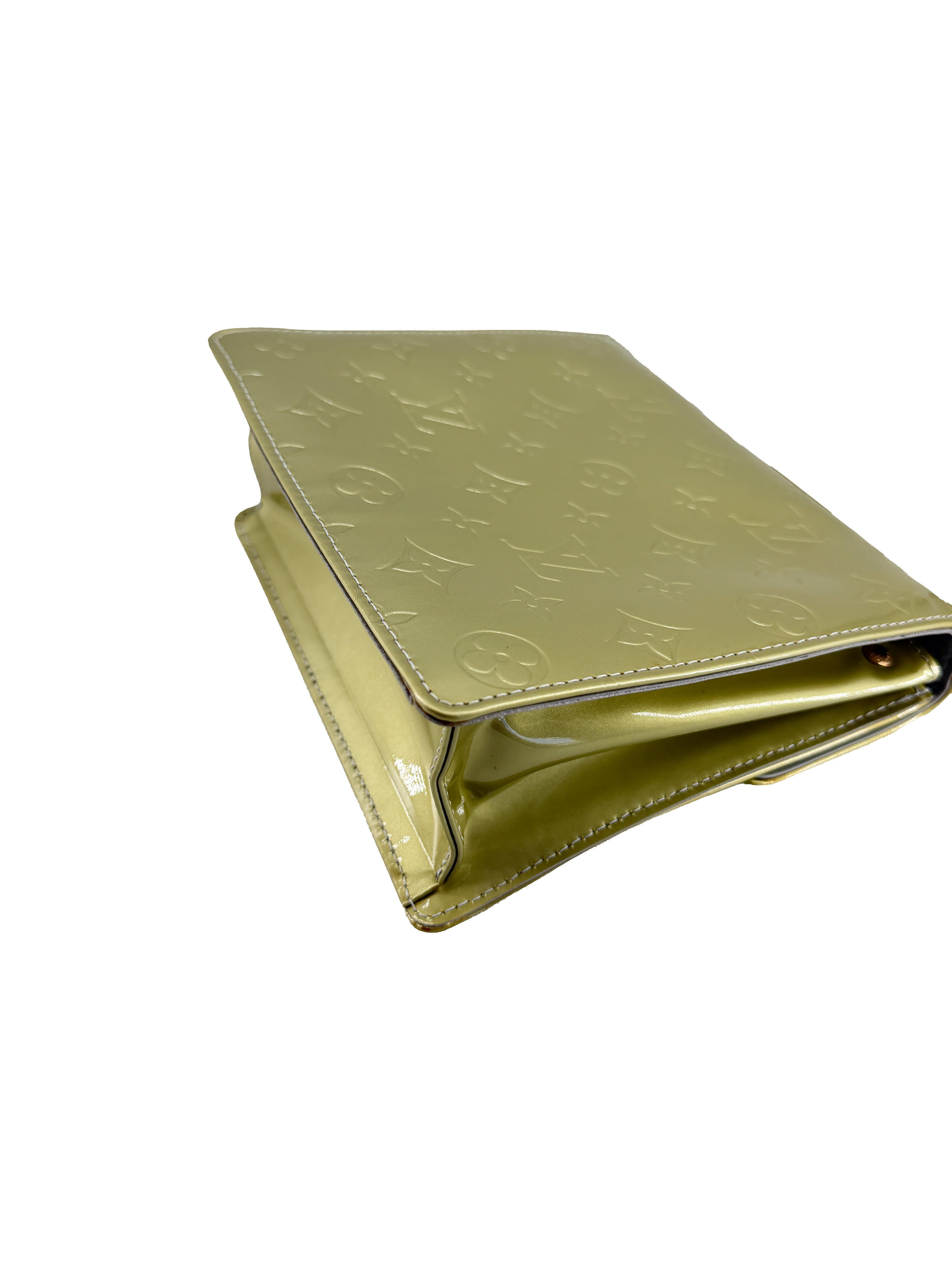 Louis Vuitton green vernis monogram Spring Street VI0021