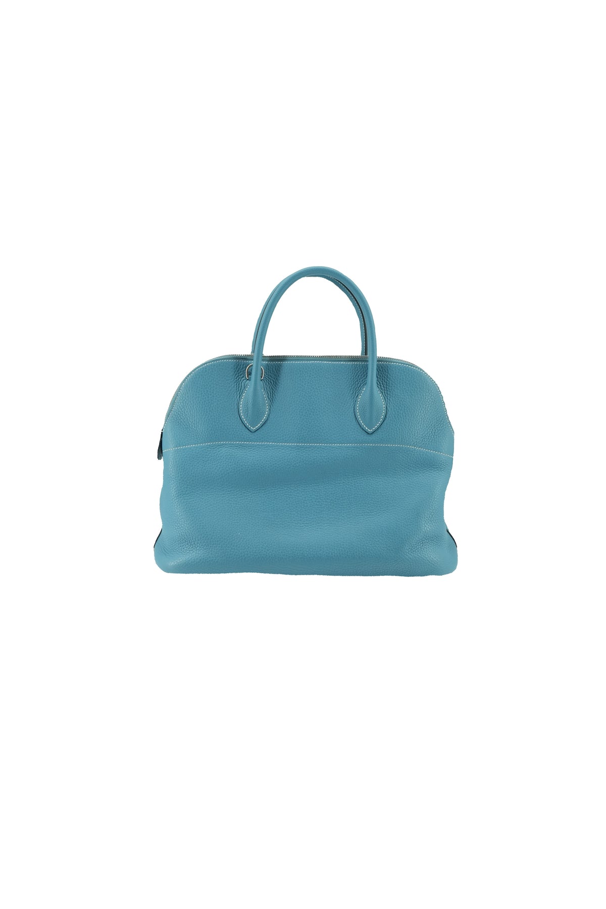 Hermes Bolide 35 blue jean Clemence
