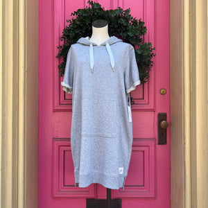 Calvin Klein gray sweatshirt dress size XL NWT