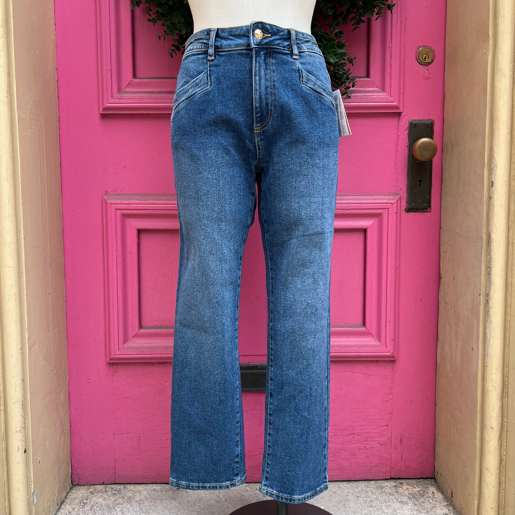 Michael Michael Kors selma straight ankle jeans size 6