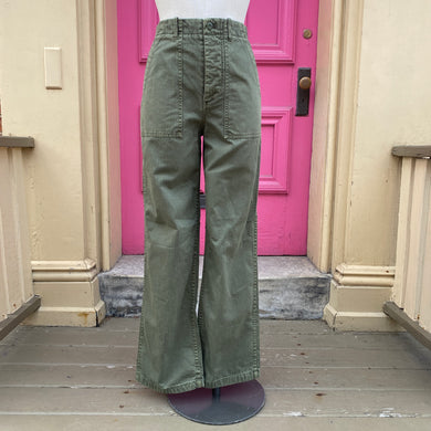 J Crew Olive wide leg pants size 2 New with tags