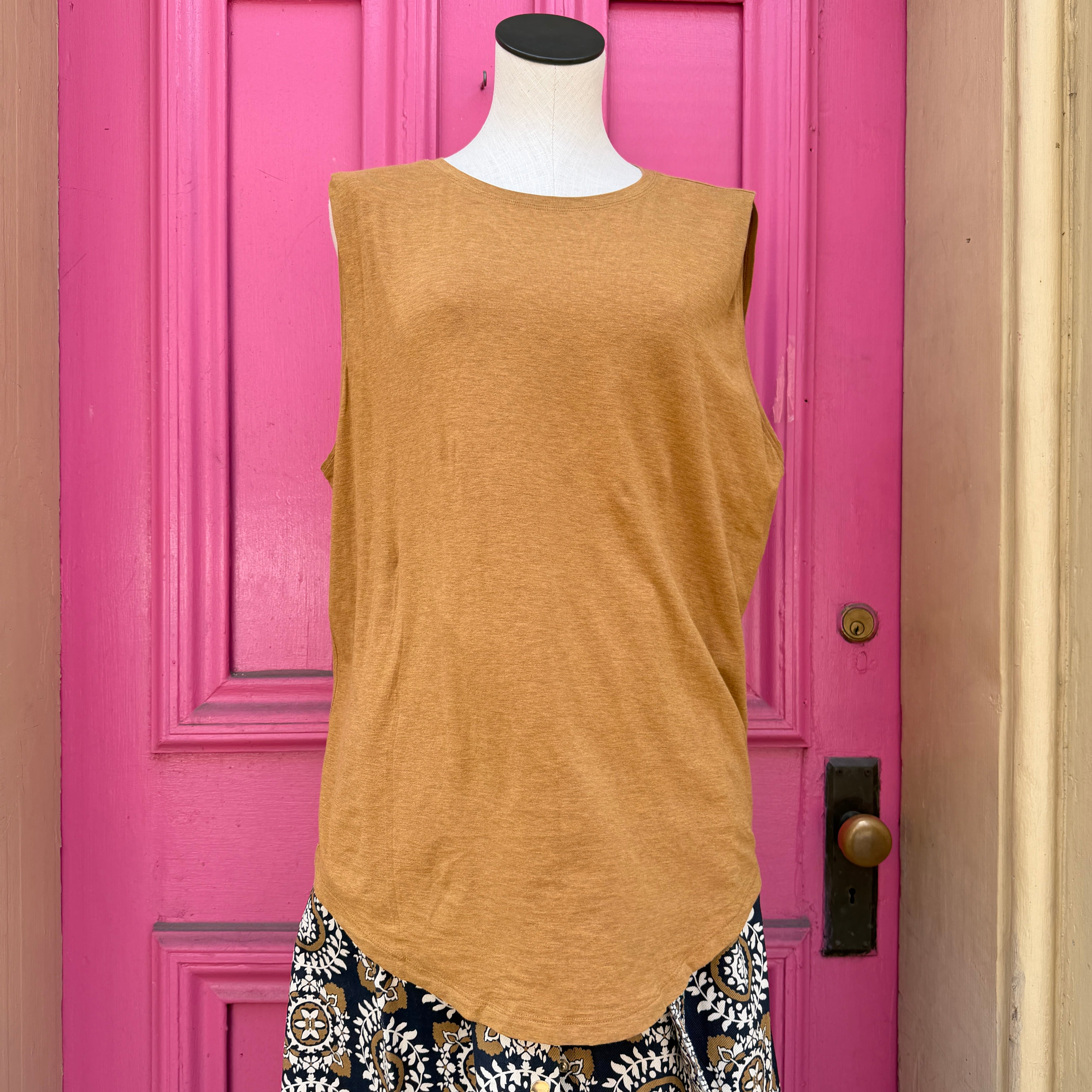 Lululemon All Yours cotton tank size 12/14