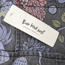 Three Bird Nest floral overalls size L NWT
