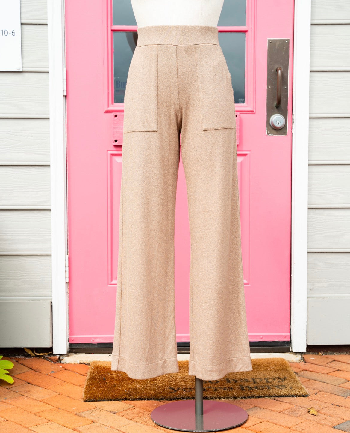 Cabi light brown lounge pants size S