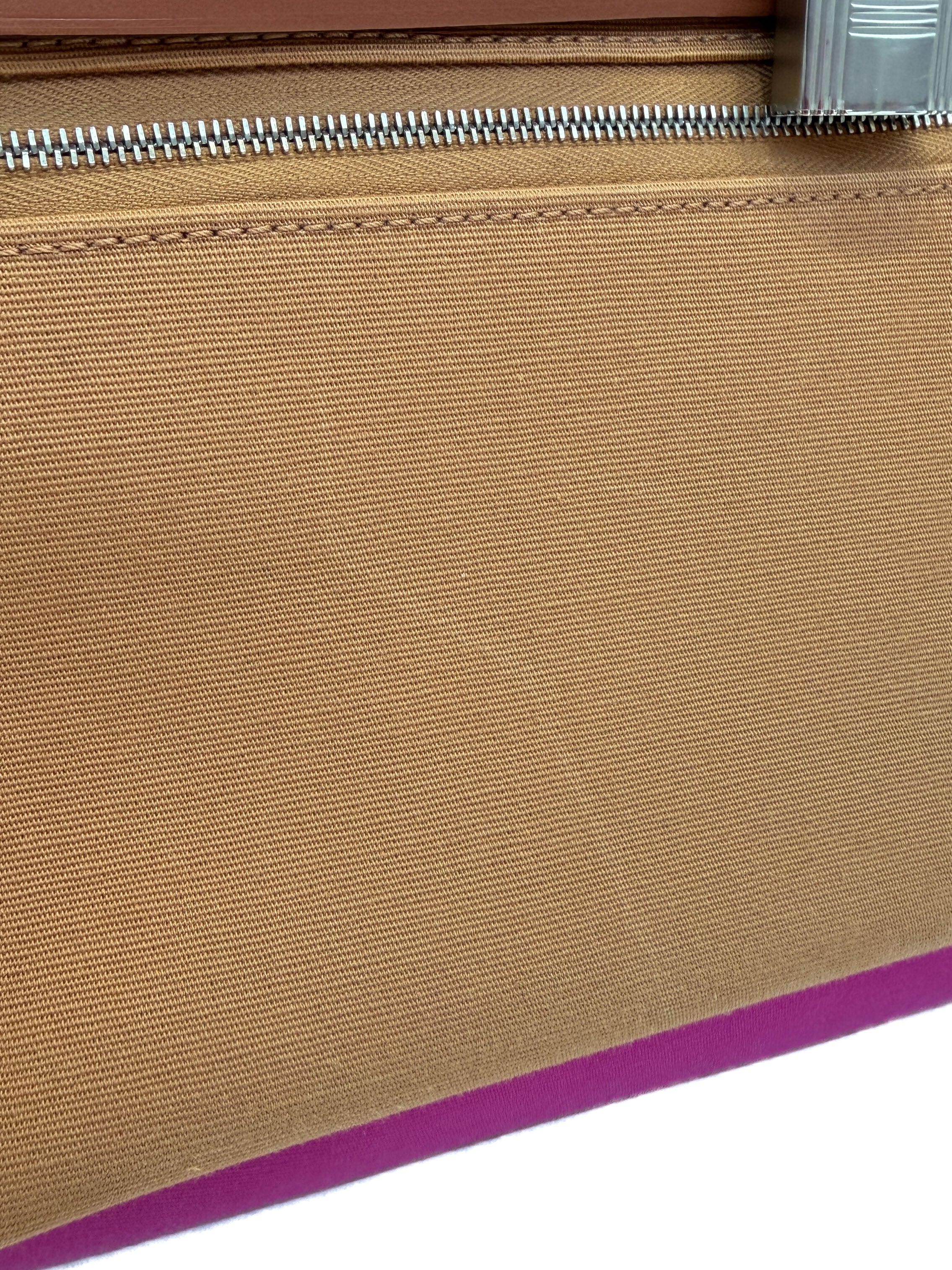Hermès pink Herbag Zip Y MN 009 KD Magnolia