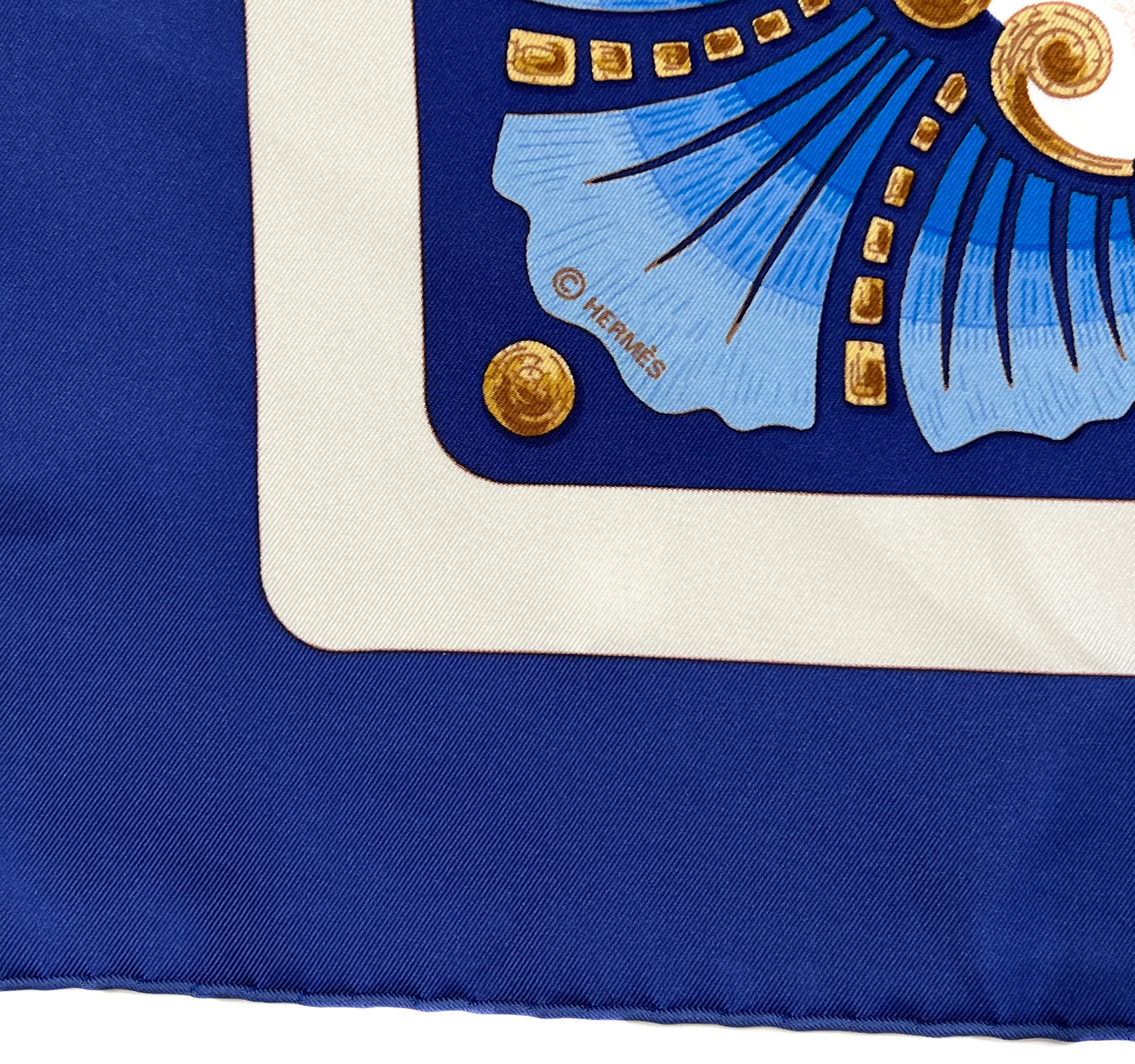 Hermes silk Cheval Turc 90 scarf