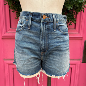 Madewell the perfect jean short denim shorts size 4 (27)