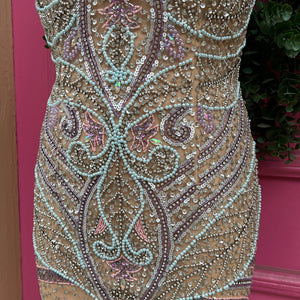 Terani Couture beaded dress size 6