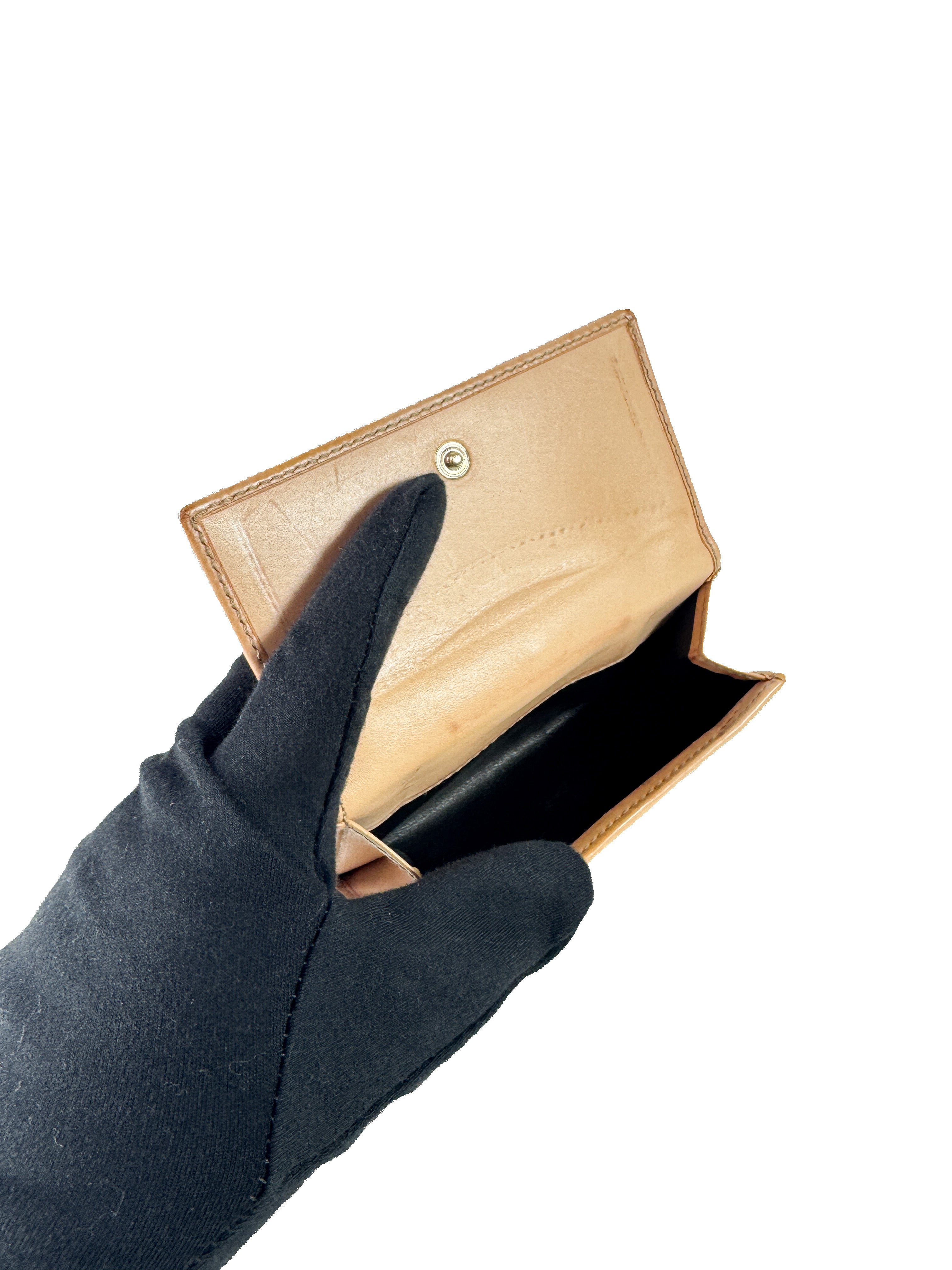 Gucci wave blue floral compact wallet 159917-2118