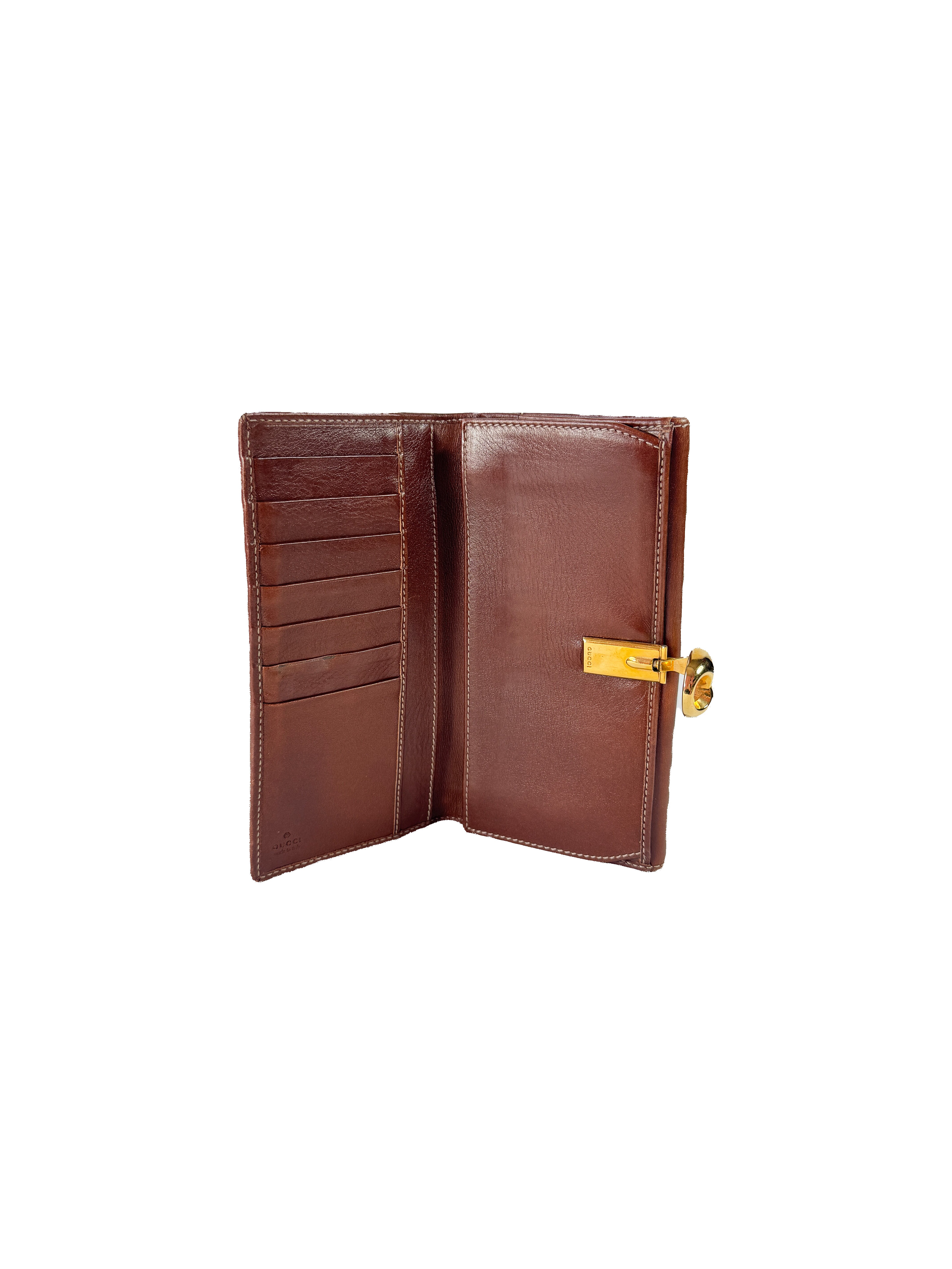 Gucci monogram Biba print pineapple wallet