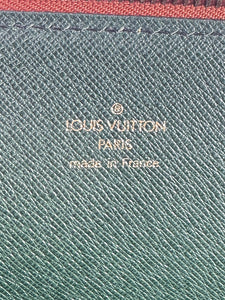 Louis Vuitton epi Cipango Gold porte documents case VI0992