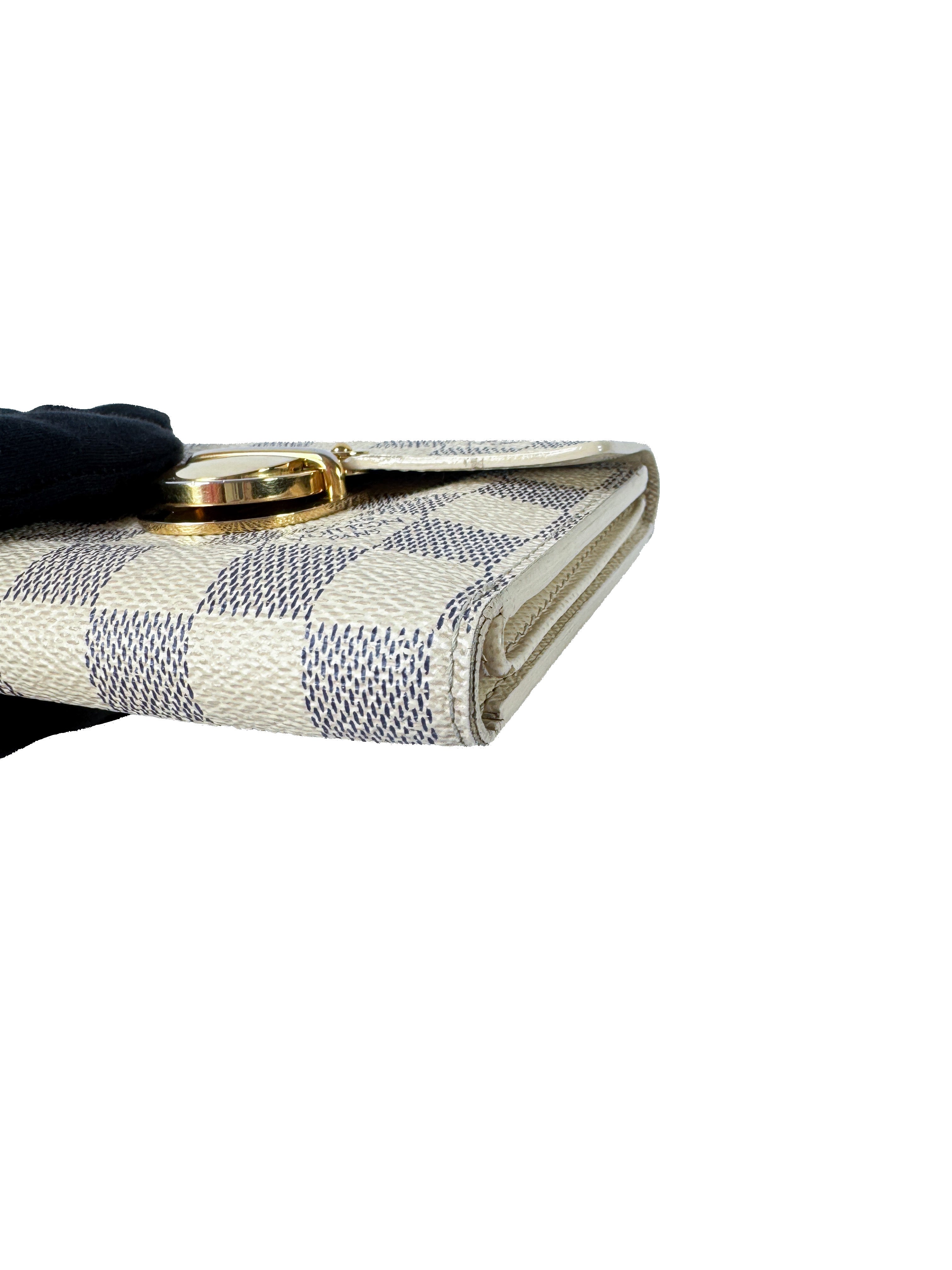 Louis Vuitton damier azur portefeuille Koala wallet CA0076