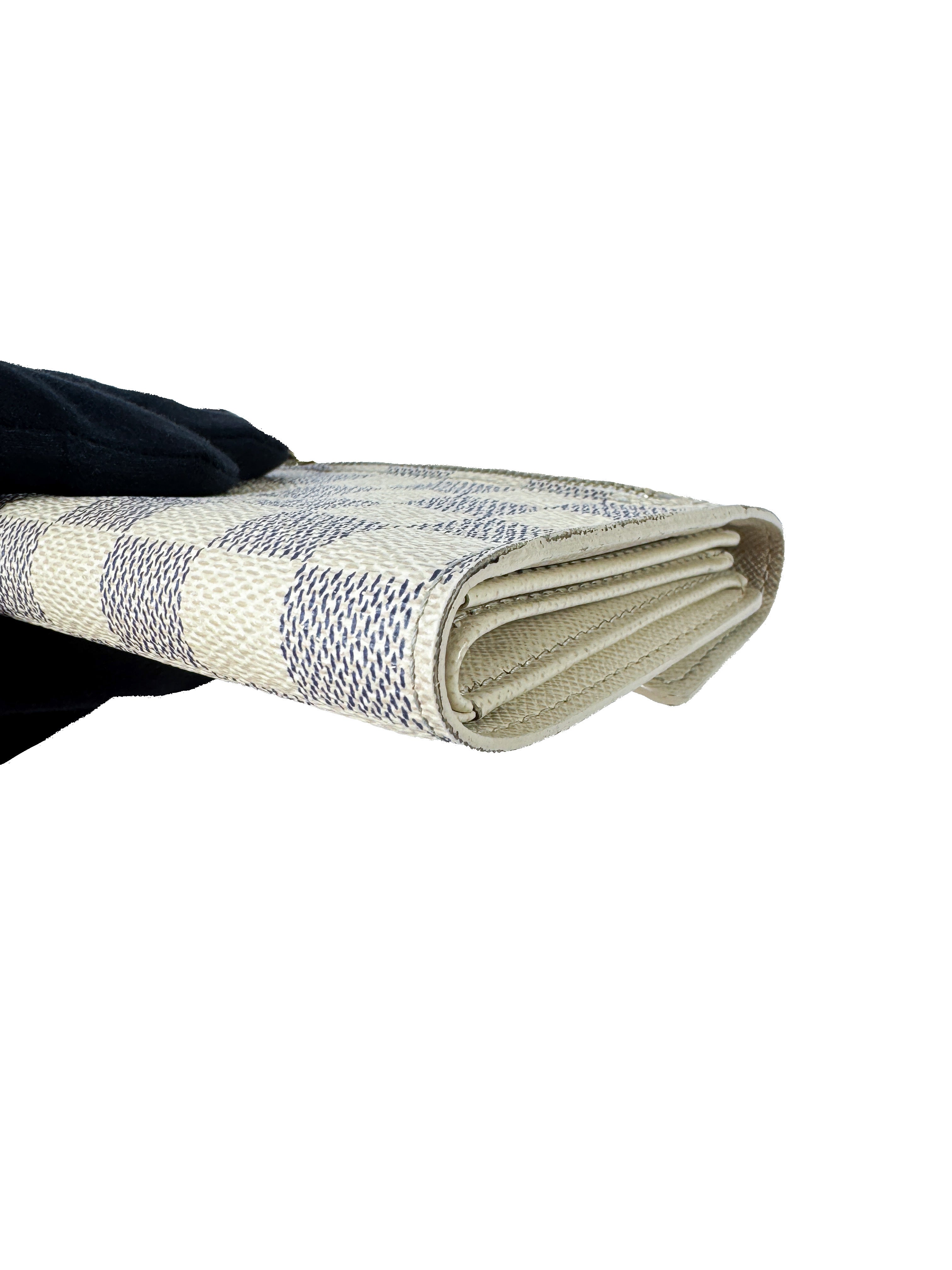 Louis Vuitton damier azur portefeuille Koala wallet CA0076