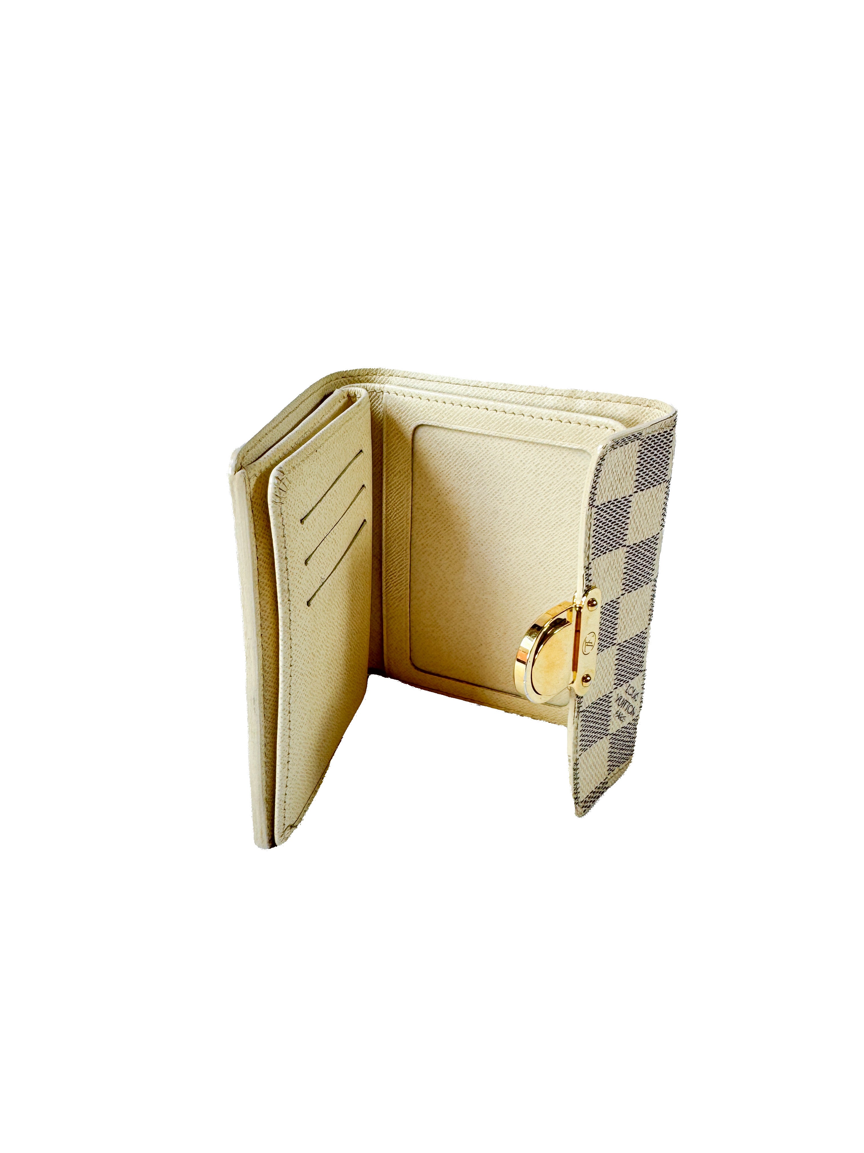 Louis Vuitton damier azur portefeuille Koala wallet CA0076