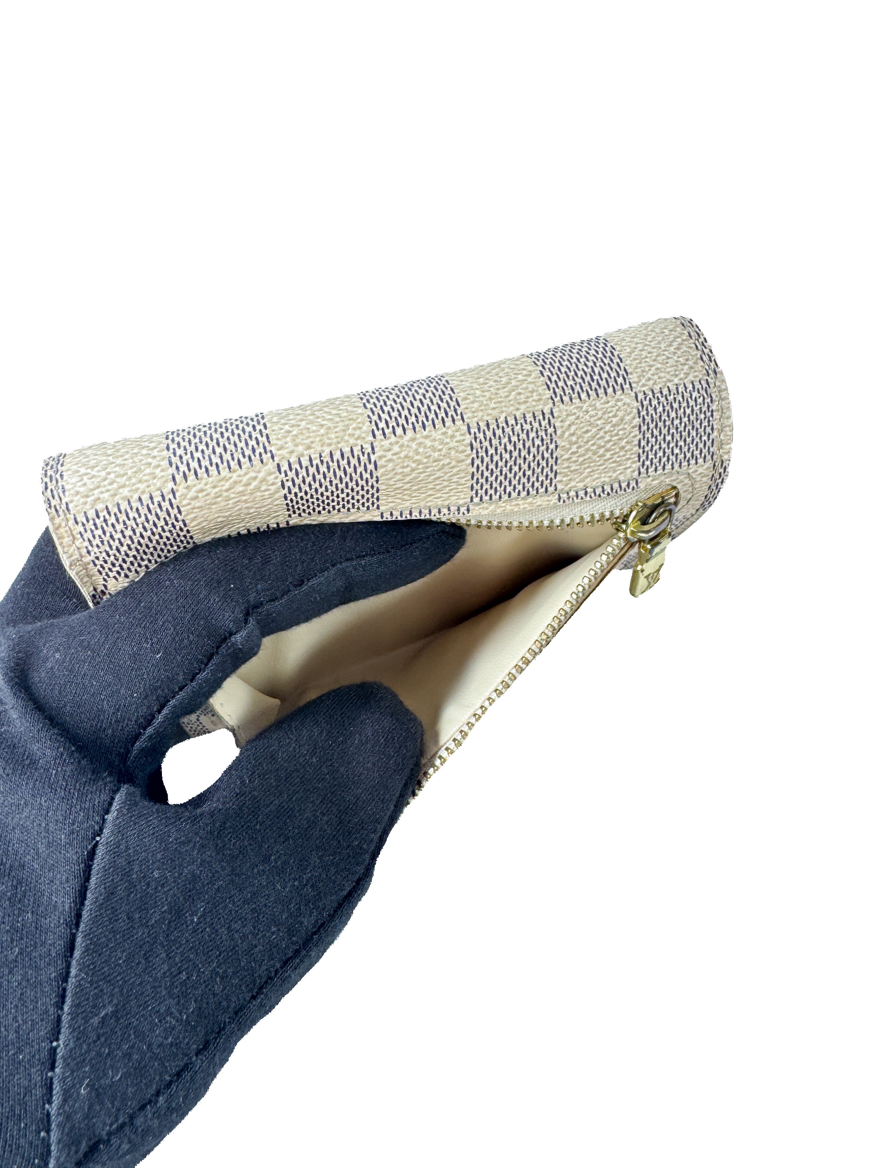 Louis Vuitton damier azur portefeuille Koala wallet CA0076