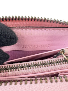Gucci GG strawberry zip around wallet 5738651147