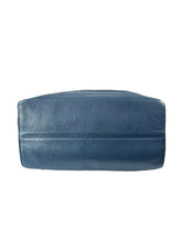 Prada Convertible Shopper Tote Vitello Daino Large Navy/black  56