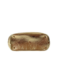 Burberry gold metallic leather Beaton ITPELANN5254FIR