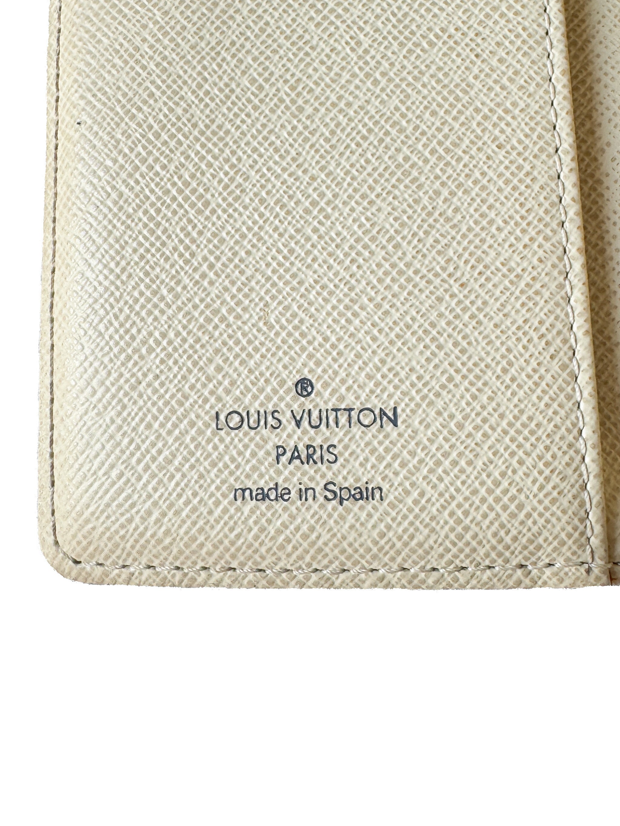 Louis Vuitton damier azur agenda PM CA5007