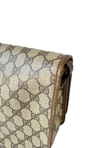 Gucci GG brown vintage Sherry line crossbody  001.116.0551